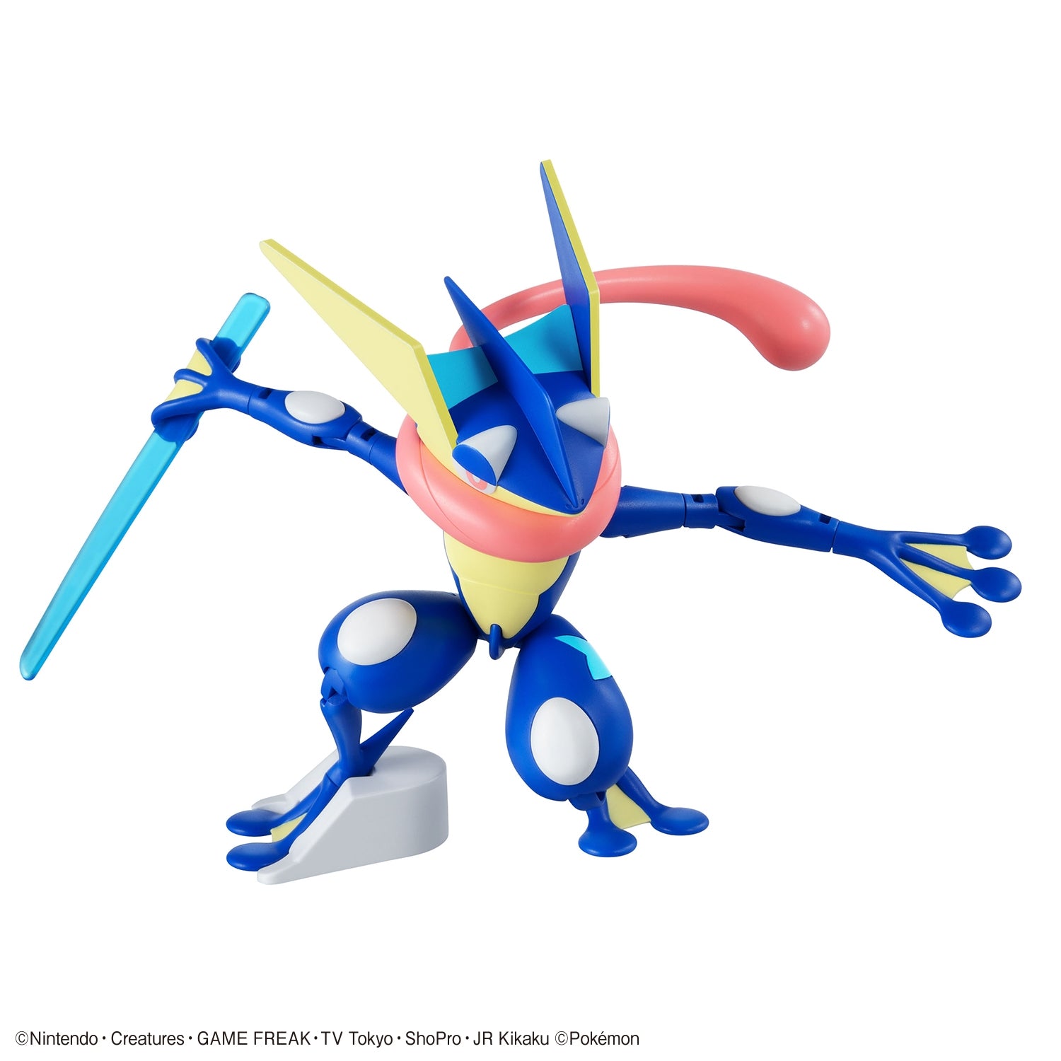 Bandai Pokemon Greninja Model Kit - Buildable Action Figure for Collectors & Fans - Perfect for Display, Gifts & Anime Decor