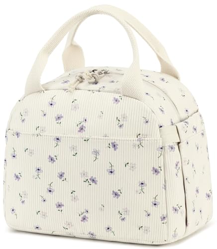 Corduroy Purple Floral 176