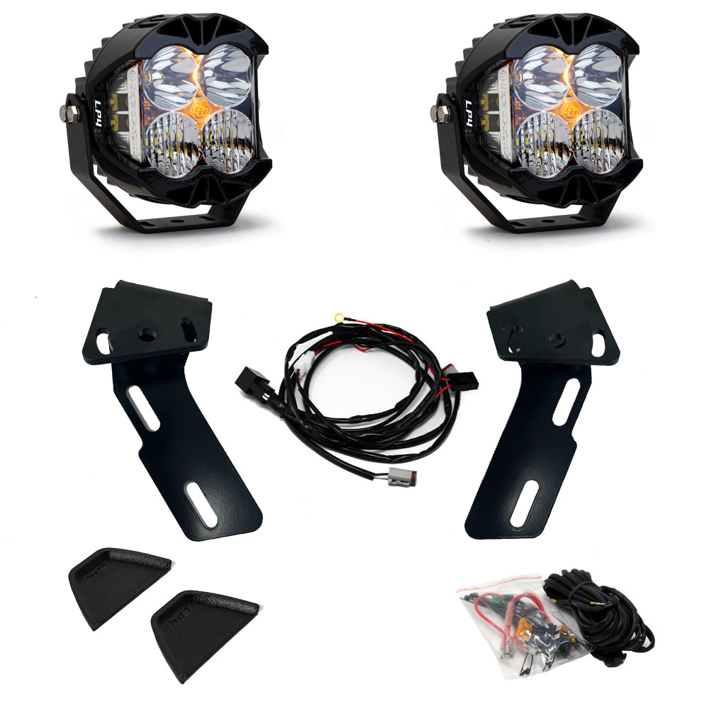 Baja Designs LP4 A Pillar Light Mounting Kit for Mercedes Sprinter 2014-2018 | Off-Road LED Light Bar Bracket | Perfect for Overlanding & Adventure Vehicles