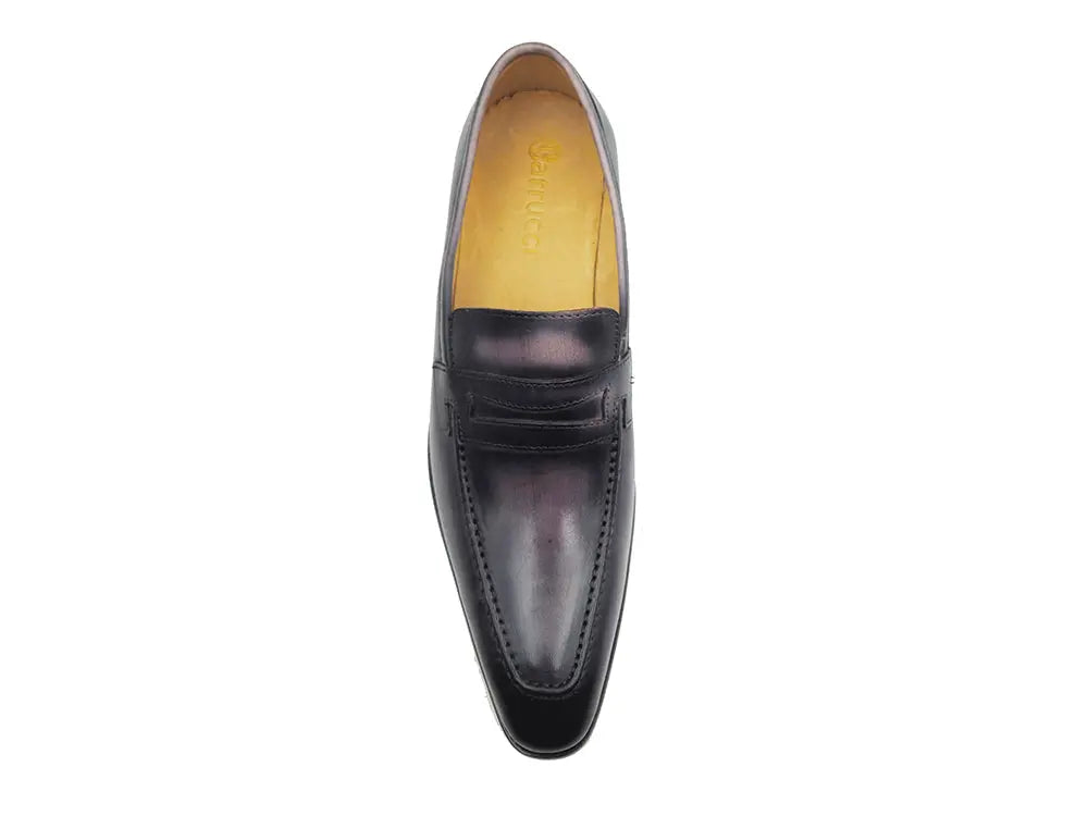 Premium Genuine Leather Penny Loafers for Men - Slip-On Comfort & Classic Style - Perfect for Business, Casual & Formal Occasions