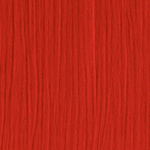 Island Breeze Red Gauze Fabric by the Yard - Lightweight & Breathable Material for Summer Dresses, Curtains, and DIY Crafts