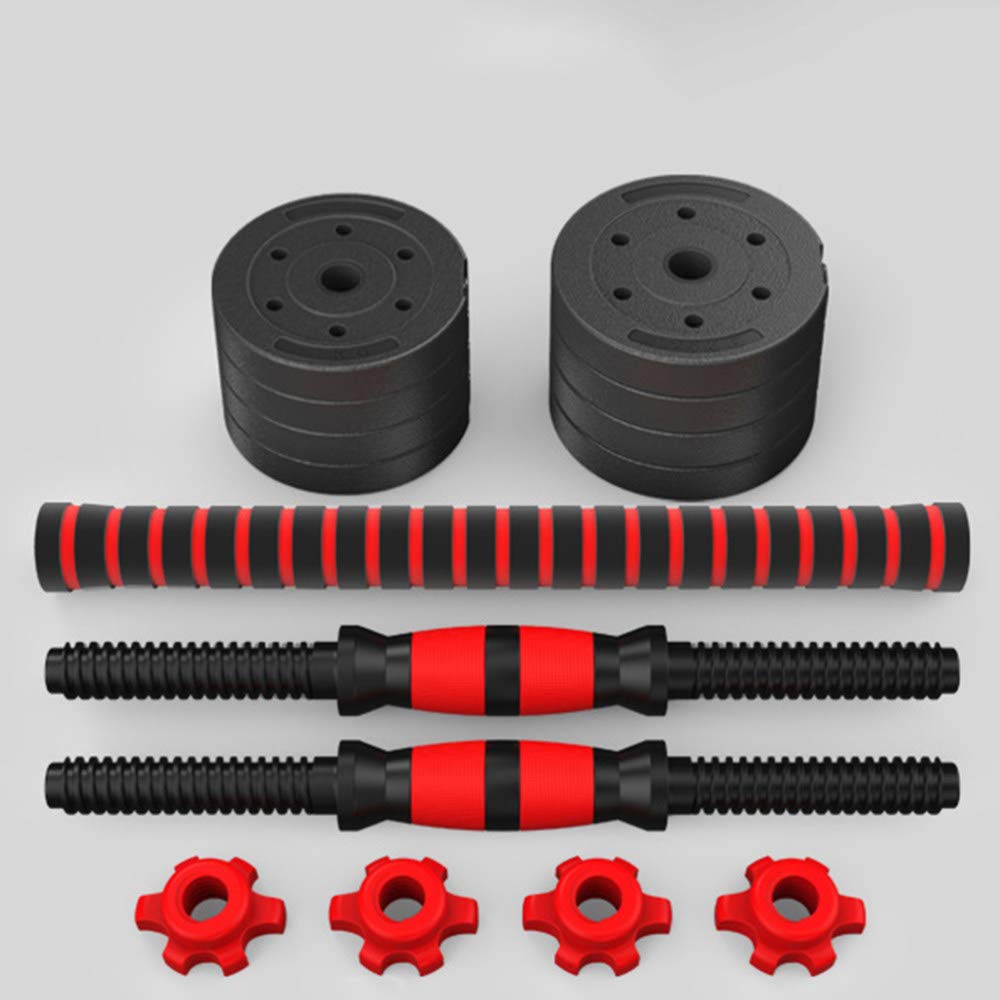 Detachable Fitness Dumbbells Set - 1 Pair Adjustable Weight Dumbbell for Arm & Muscle Training, Home Gym Equipment for Strength Workouts | Perfect for Home Exercise, CrossFit, and Personal Training
