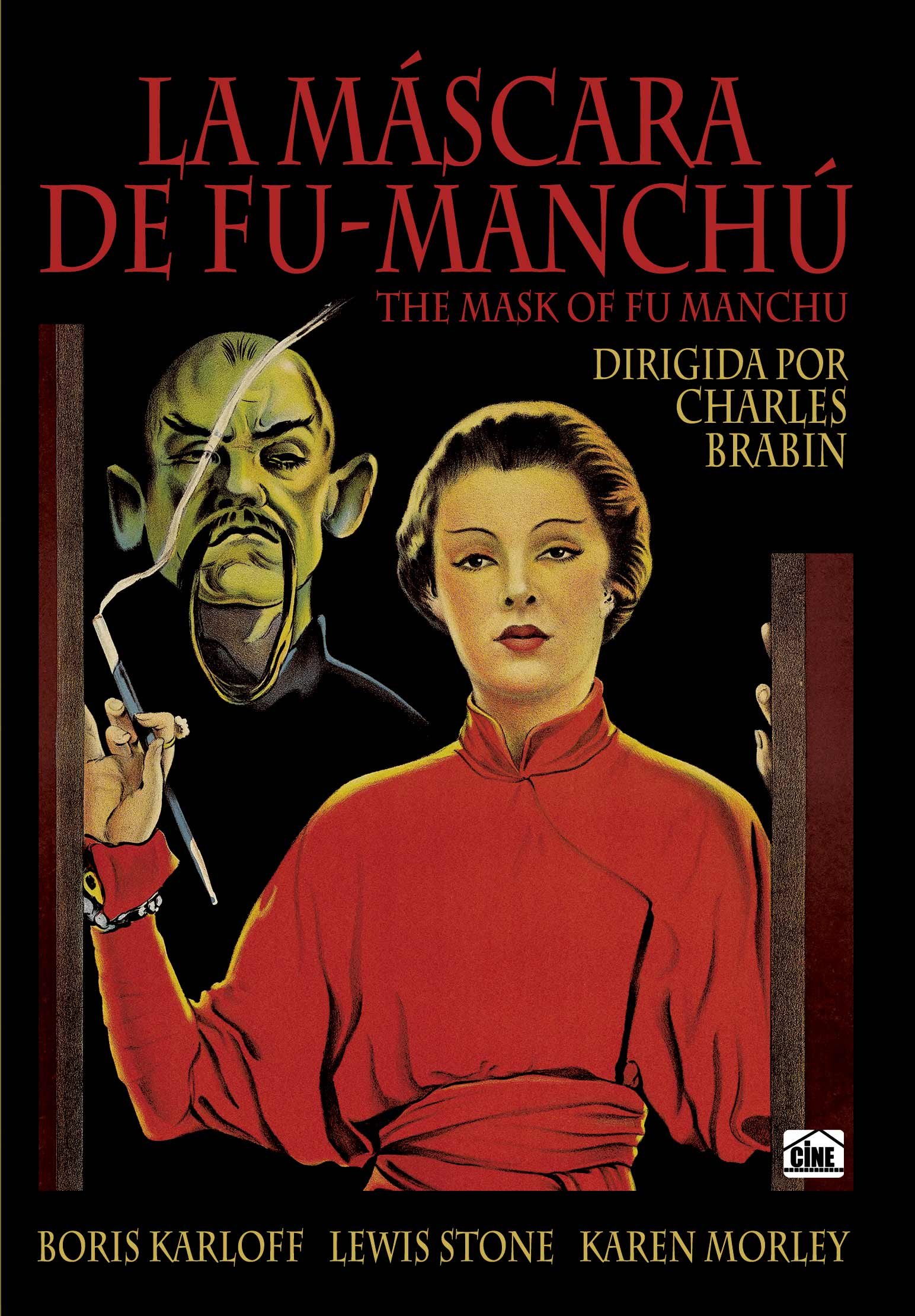 The Mask of Fu-Manchu - Region 2 PAL DVD - Classic Mystery Thriller Movie - Perfect for Vintage Film Collectors & Movie Night Entertainment