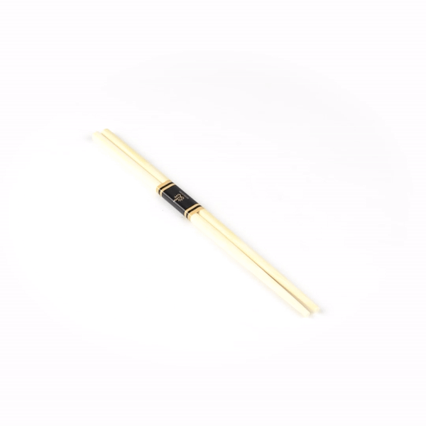 Premium Natural Bamboo Chopsticks - Round & Square Modern Design with Paper Band, 9.5 Inch, 1000 Count Bulk Box - Perfect for Restaurants, Sushi Bars, Asian Cuisine & Home Dining