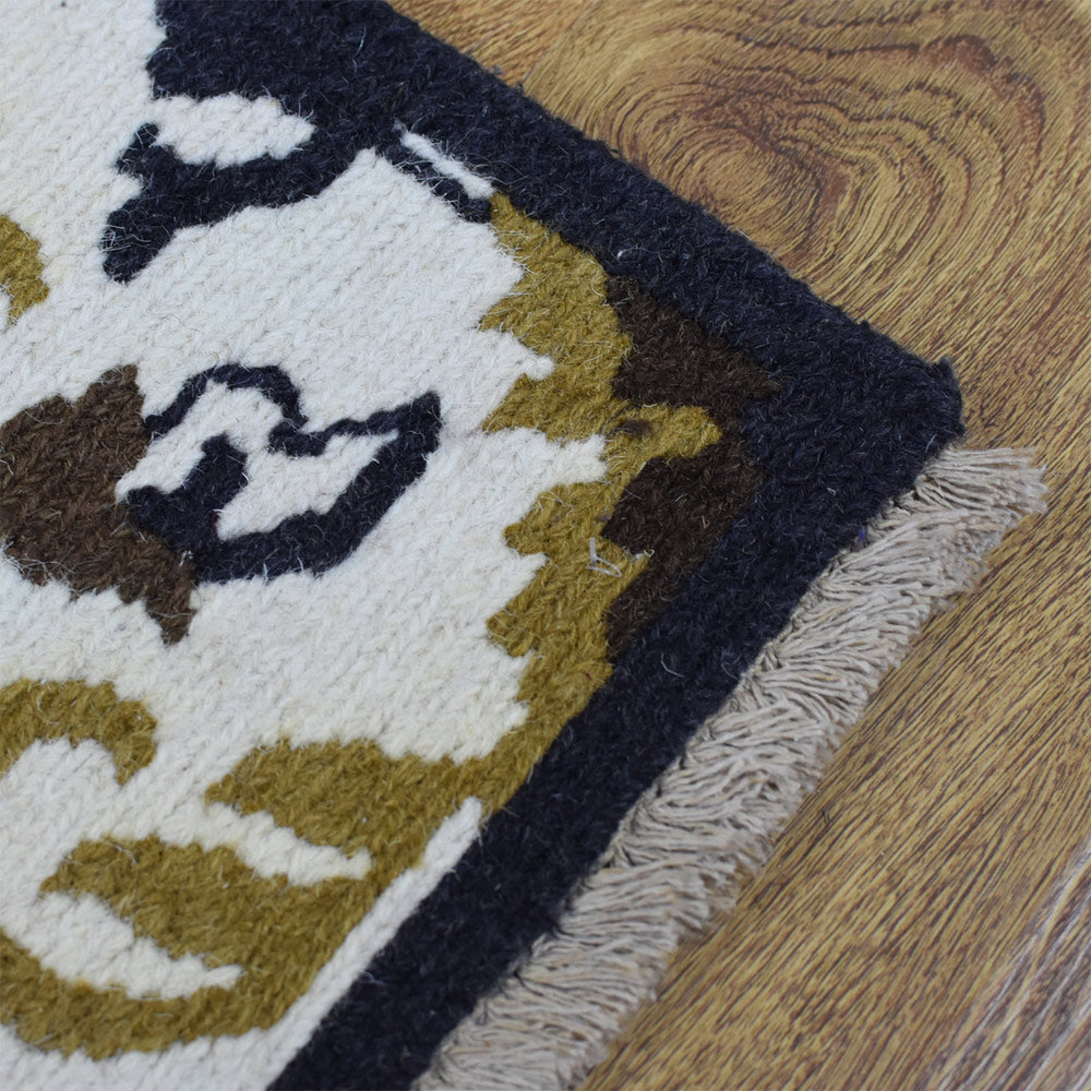 Hand Knotted Sonnet Area Rug - Premium Wool Living Room Rug for Home Decor, Bedroom, Office - Soft & Durable Floor Covering for Cozy Spaces