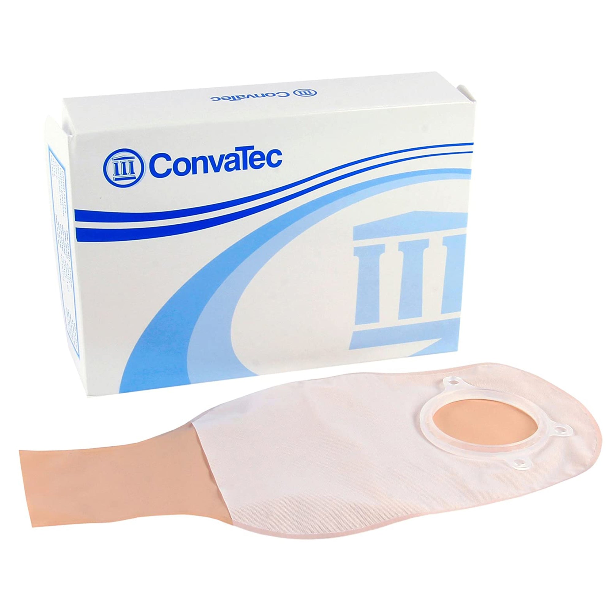 ConvaTec SUR FIT Natura Two-Piece Drainable Ostomy Pouch - Moldable Flange (2 1/4 Inch, 12L, Opaque) for Comfort & Discretion | Ideal for Active Lifestyles & Post-Surgery Care