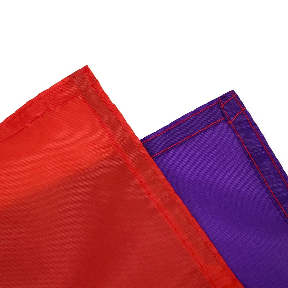 50 Pcs Rainbow Pride Flags 3x5 Ft - LGBT Progress Flag for Gay Pride Parades, LGBTQ+ Community Support, Outdoor & Indoor Decor - Wholesale Bulk Pack by Flaglink