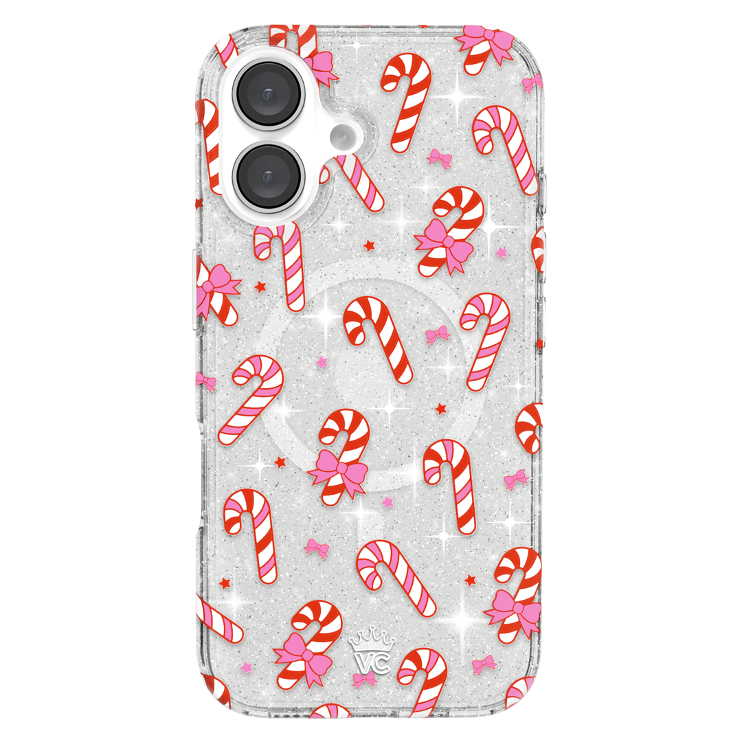 Peppermint Princess Cute Floral iPhone Case - Trendy Protective Phone Cover for iPhone 13/14/15 Pro Max - Perfect Gift for Women & Girls (Home, Office, Travel Use)