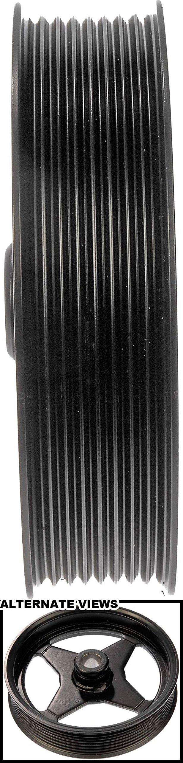 APDTY 411117 Power Steering Pulley Replacement - Compatible with Select GM Vehicles - High Performance OEM Spec Part for Smooth Steering (Ideal for Chevy, GMC, Cadillac Models)