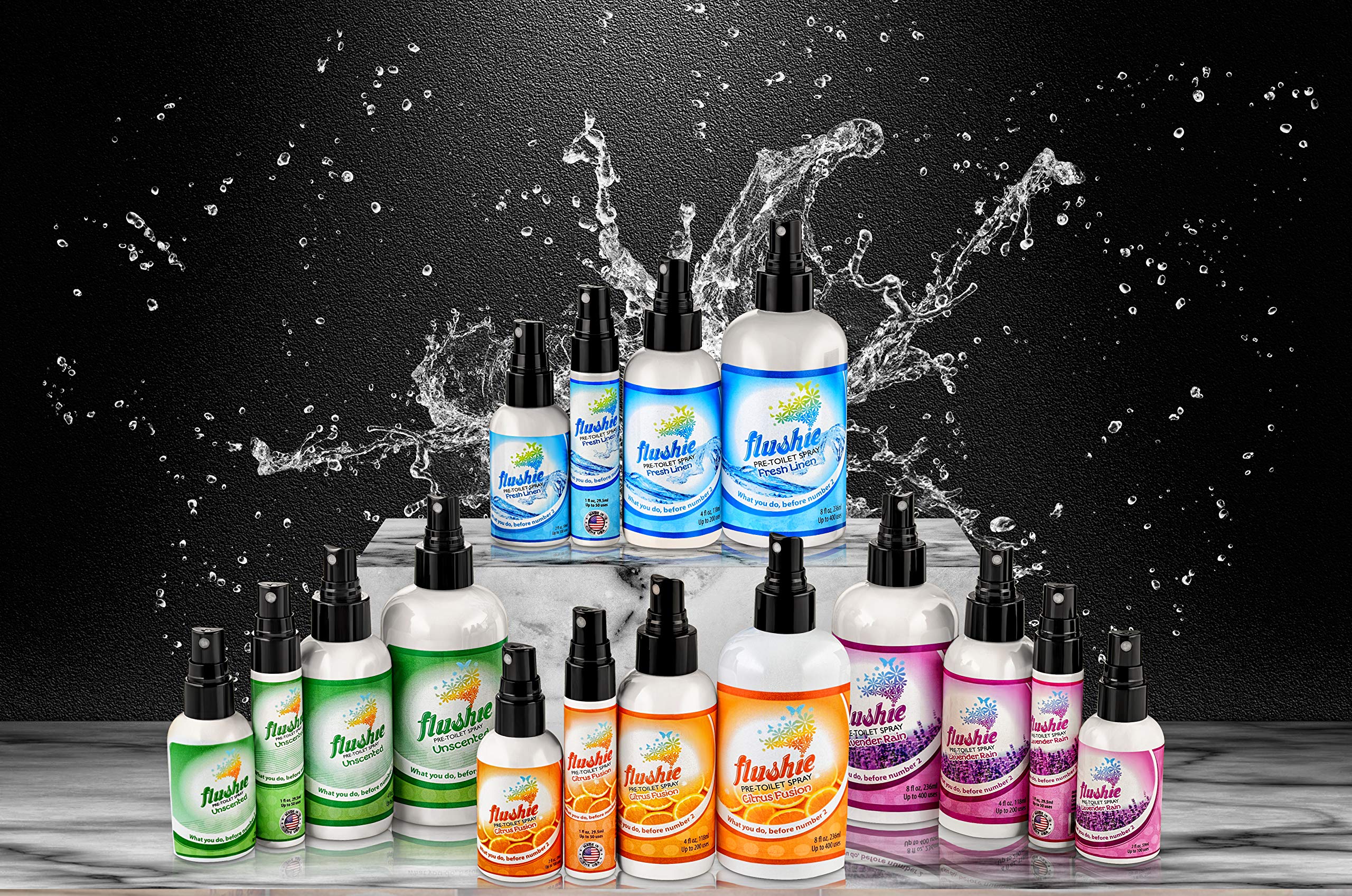 Best Travel Toilet Spray - Cruise Essentials Odor Eliminator for Poop & Bathroom Smells | Portable Toilet Deodorizer for Road Trips, Camping & Airplane Travel