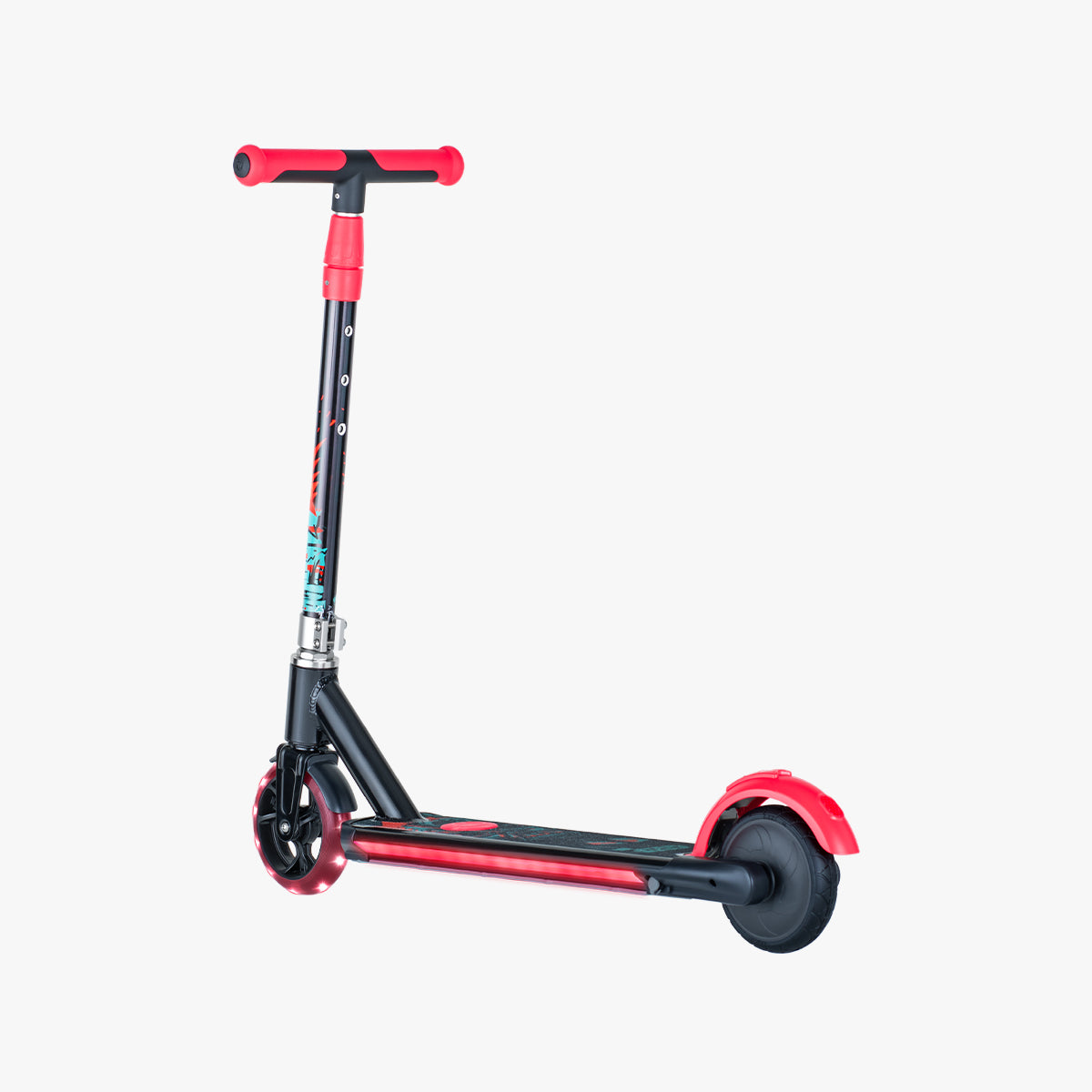 Disney Star Wars Darth Vader Kids' Electric Scooter - 3 Wheel LED Light Up Scooter for Boys & Girls Ages 6-12 - Perfect for Birthday Gifts, Outdoor Play & Neighborhood Rides