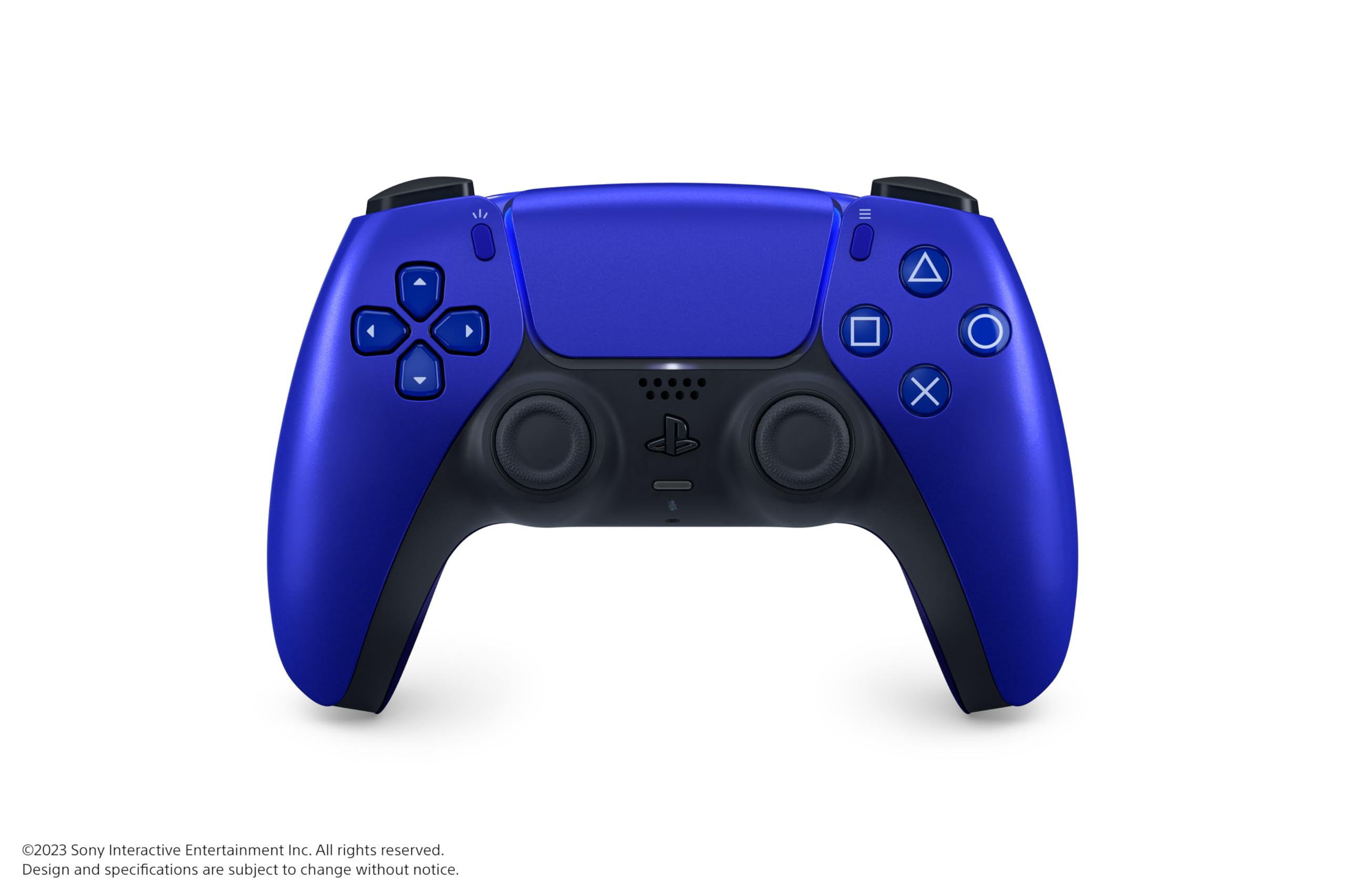 PlayStation 5 DualSense Wireless Controller - Cobalt Blue | Official PS5 Gamepad with Haptic Feedback & Adaptive Triggers | Perfect for Gaming, Streaming & VR Play