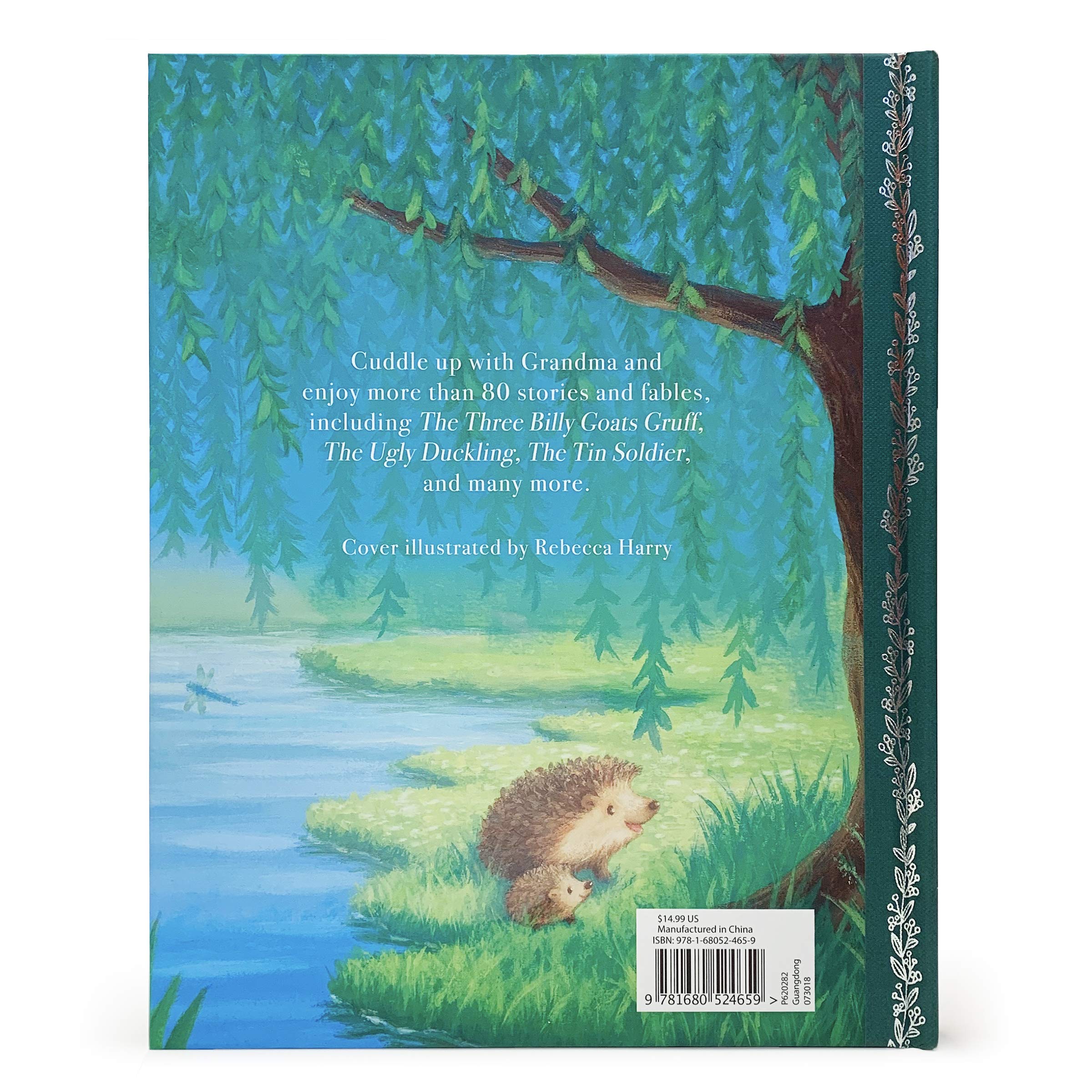 192-Page Deluxe Hardcover Treasury Book - Perfect for Reading with Grandma | Mother's Day Gifts, Baby Showers, Grandmother's Day & Birthdays | Ideal for Kids Ages 2-8 | Heartwarming Family Bonding Activity & Storytime Moments