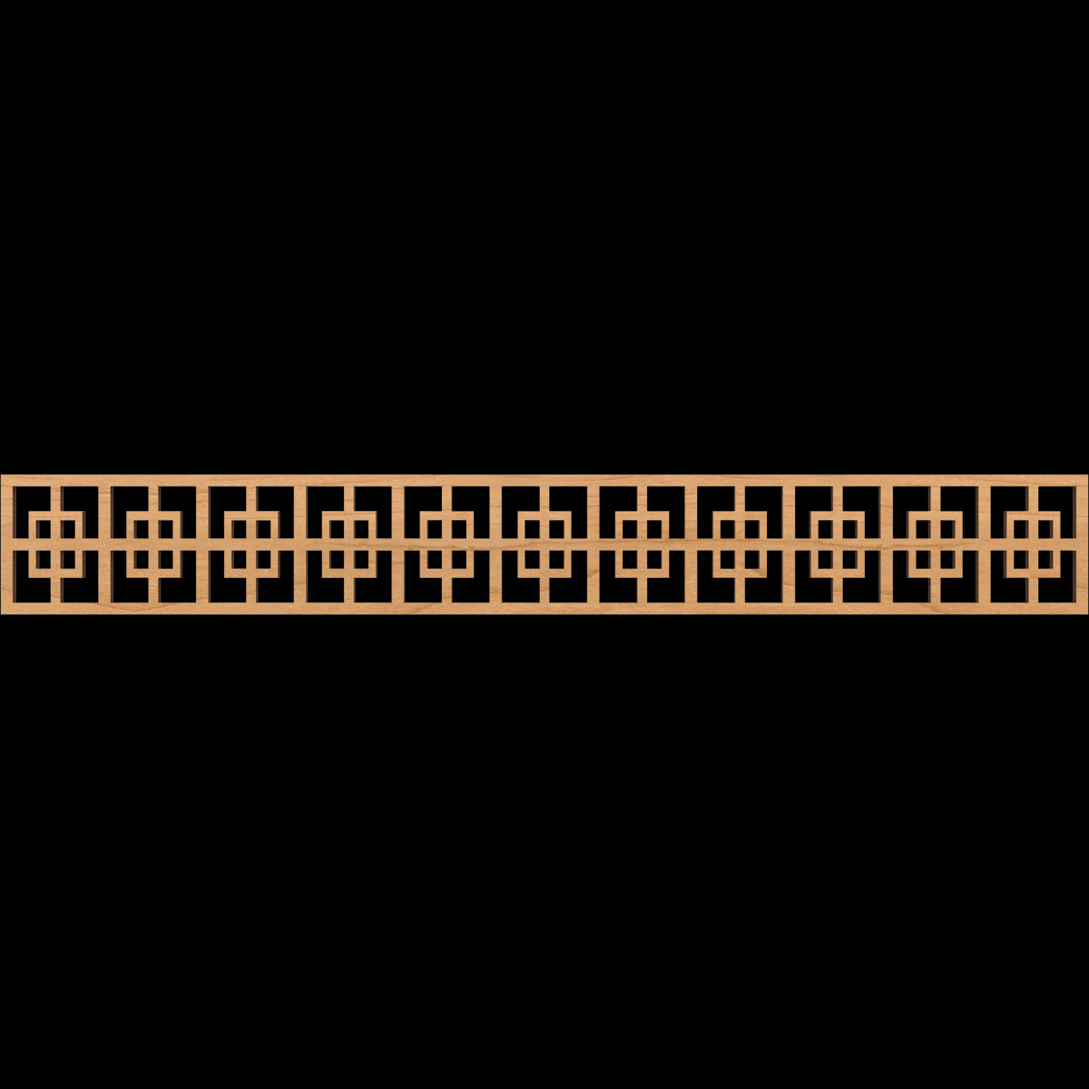Cambridge Fretwork Moulding - Decorative Wood Trim for Home & Furniture DIY Projects | Perfect for Crown Molding, Wall Paneling & Cabinet Accents