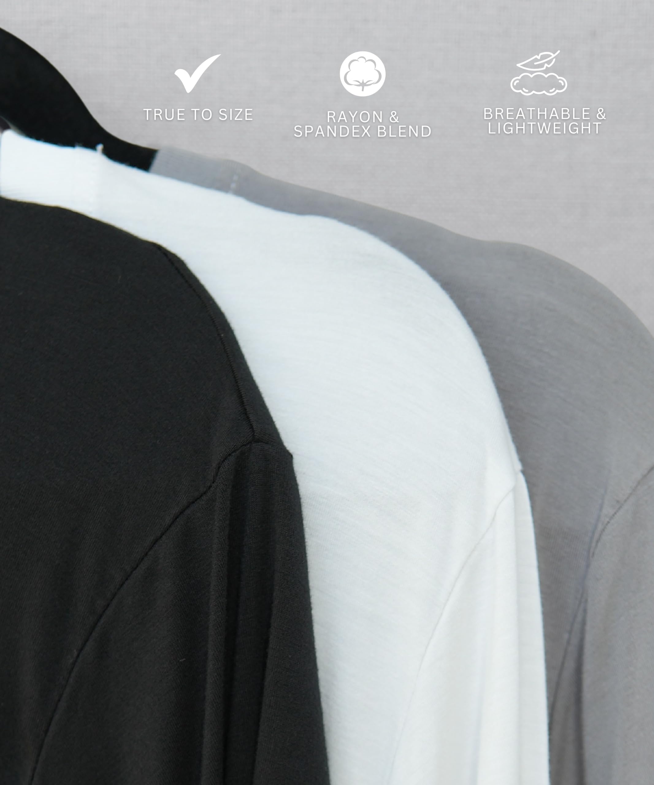 Premium Men's Fitted Scoop Neck T-Shirt - Soft Cotton Spandex Blend, Breathable & Lightweight for Everyday Comfort - Made in USA - Large Size - Black - Perfect for Casual Wear, Gym & Lounge