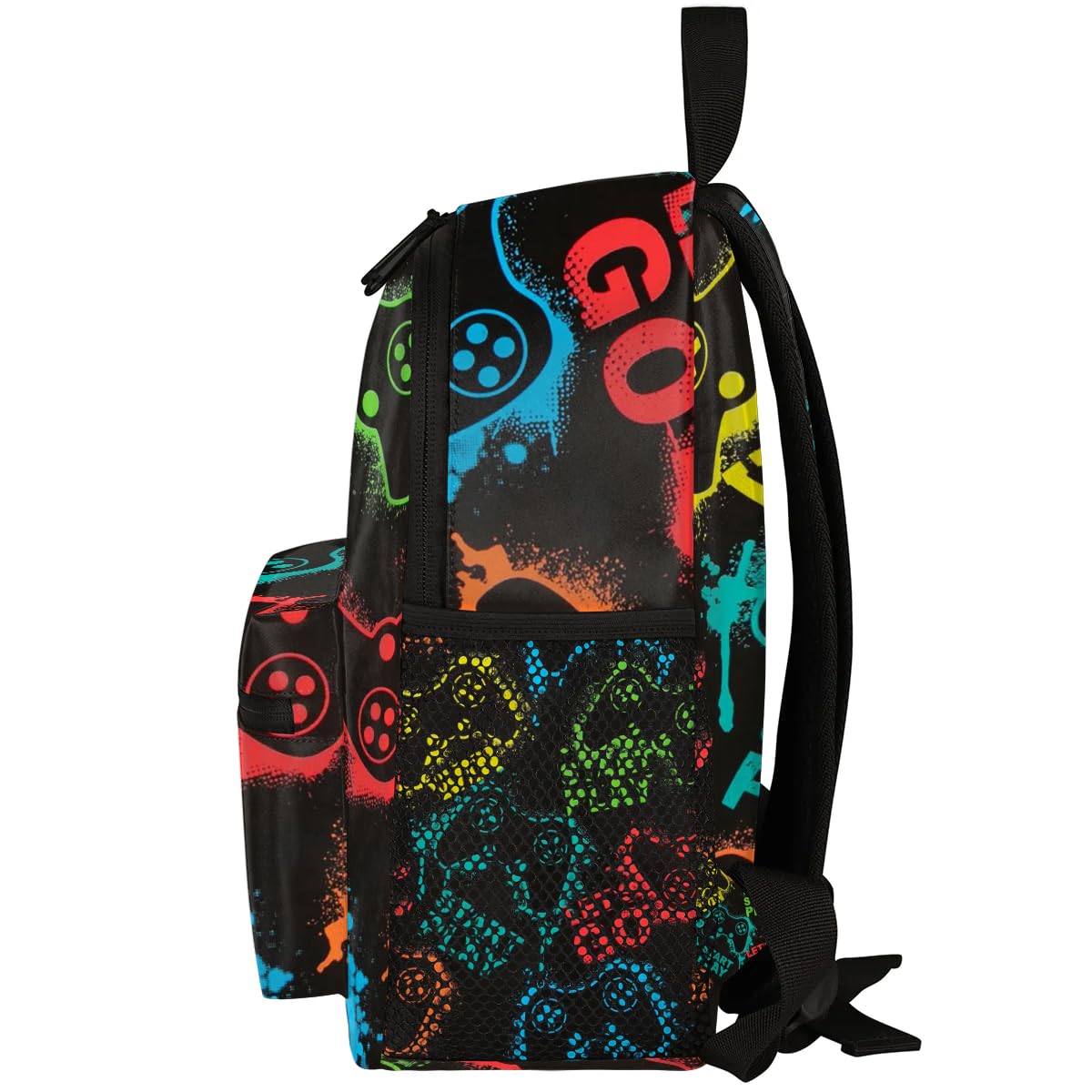 Kids Video Game Backpack for Boys - Lightweight Waterproof Toddler Bookbag for Preschool, Kindergarten & Travel - Small Student Backpack for School, Daycare & Outdoor Adventures