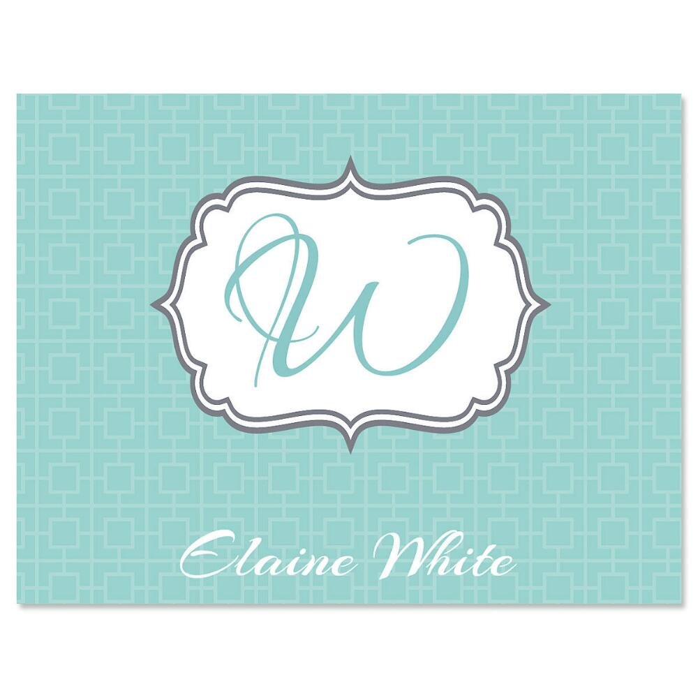 Personalized Note Cards Set of 12 with White Envelopes - Custom Stationery for Thank You Notes, Greetings & Special Occasions - Perfect for Weddings, Birthdays & Business Correspondence