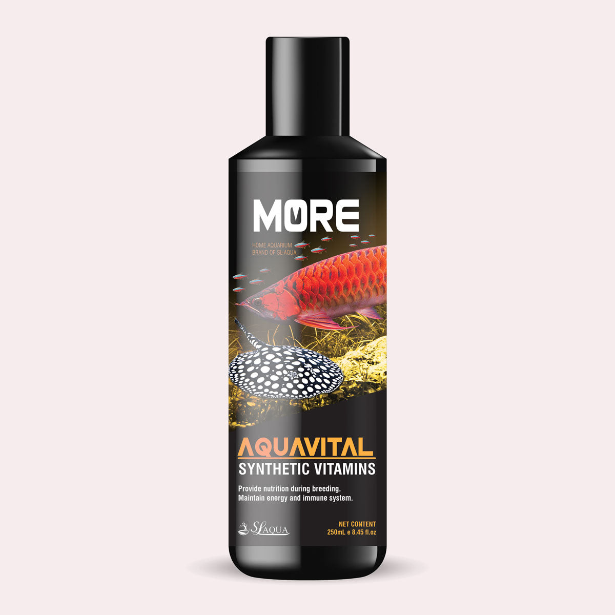 SL Aqua Aquavital - Premium Water Conditioner for Aquariums | Removes Chlorine & Heavy Metals | Safe for Fish & Plants | Ideal for Freshwater & Saltwater Tanks