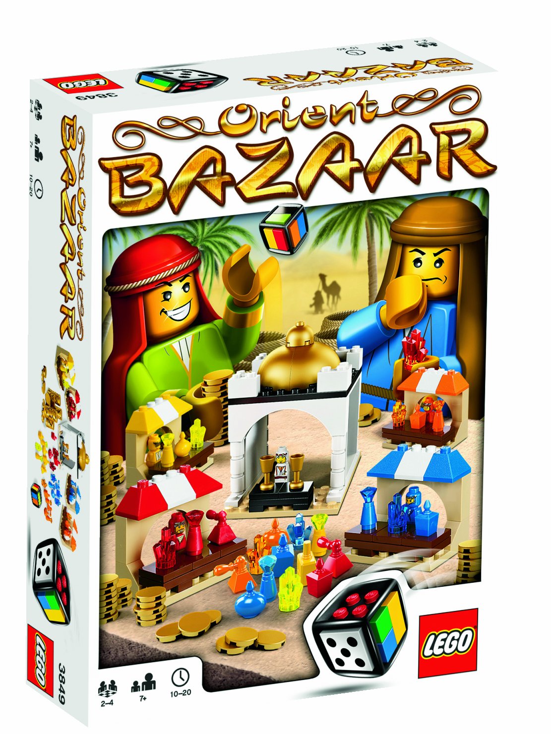 LEGO Games Orient Bazaar Building Blocks Toy Set - Creative Construction Playset for Kids Ages 6-12 - Perfect for Birthday Gifts, Family Game Nights & STEM Learning Activities
