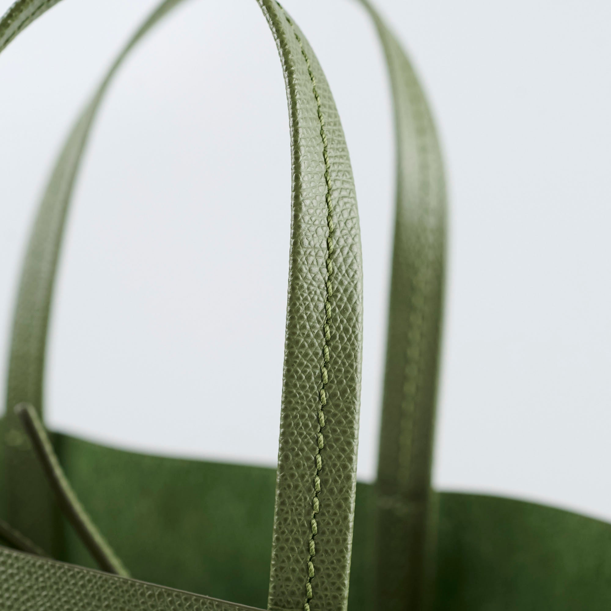 Celine Green Leather Tote Bag with Adjustable Strap - Stylish Handbag for Women, Work, Travel & Everyday Use