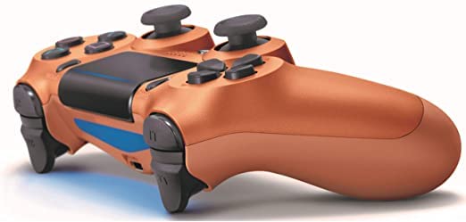Wireless DualShock 4 Controller for PlayStation 4 - Copper | Official Sony PS4 Gamepad with Touchpad, Motion Sensors & Built-in Speaker | Perfect for Gaming, Streaming & Multiplayer Sessions