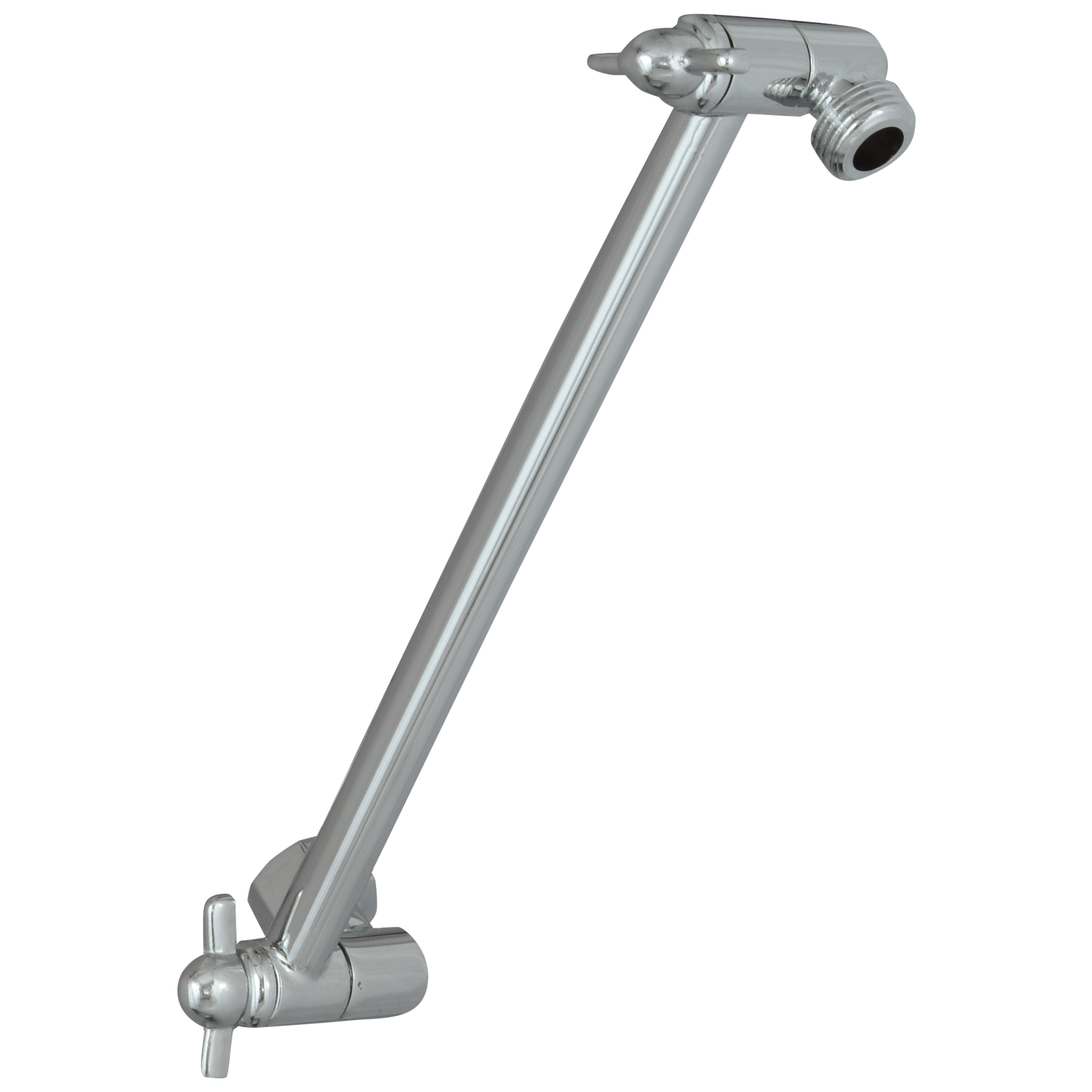 Adjustable Shower Arm - Chrome UA902 PK Delta Replacement - Perfect for Bathroom Renovation & Modern Shower Upgrade