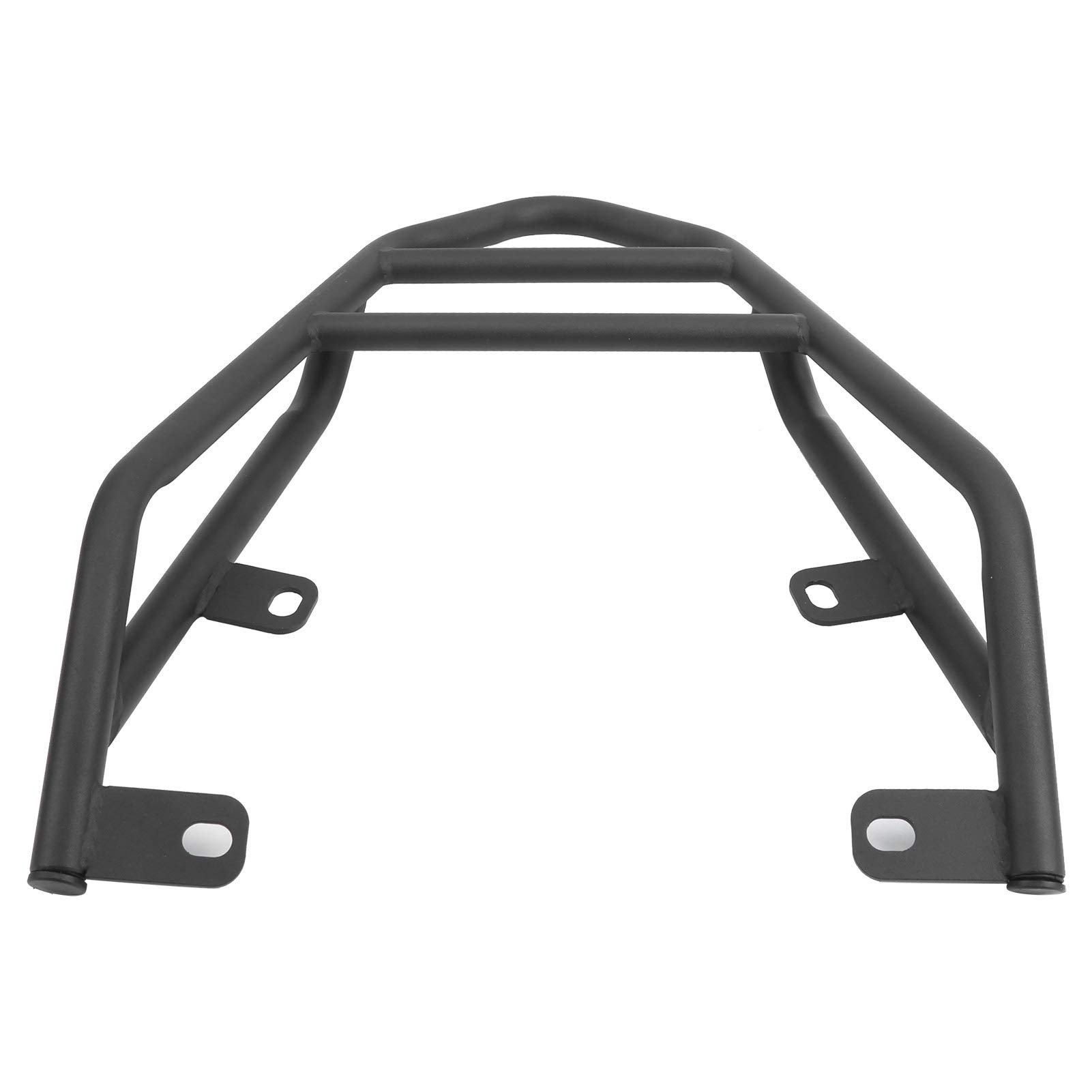 Ducati Scrambler 400 SIXTY2 803 Classic Cafe Racer Motorcycle Rear Luggage Rack - Heavy Duty Steel Pipe Bracket M516-B035-BLK for Solo Seat & Storage | Perfect for Commuting, Touring & Adventure Riding