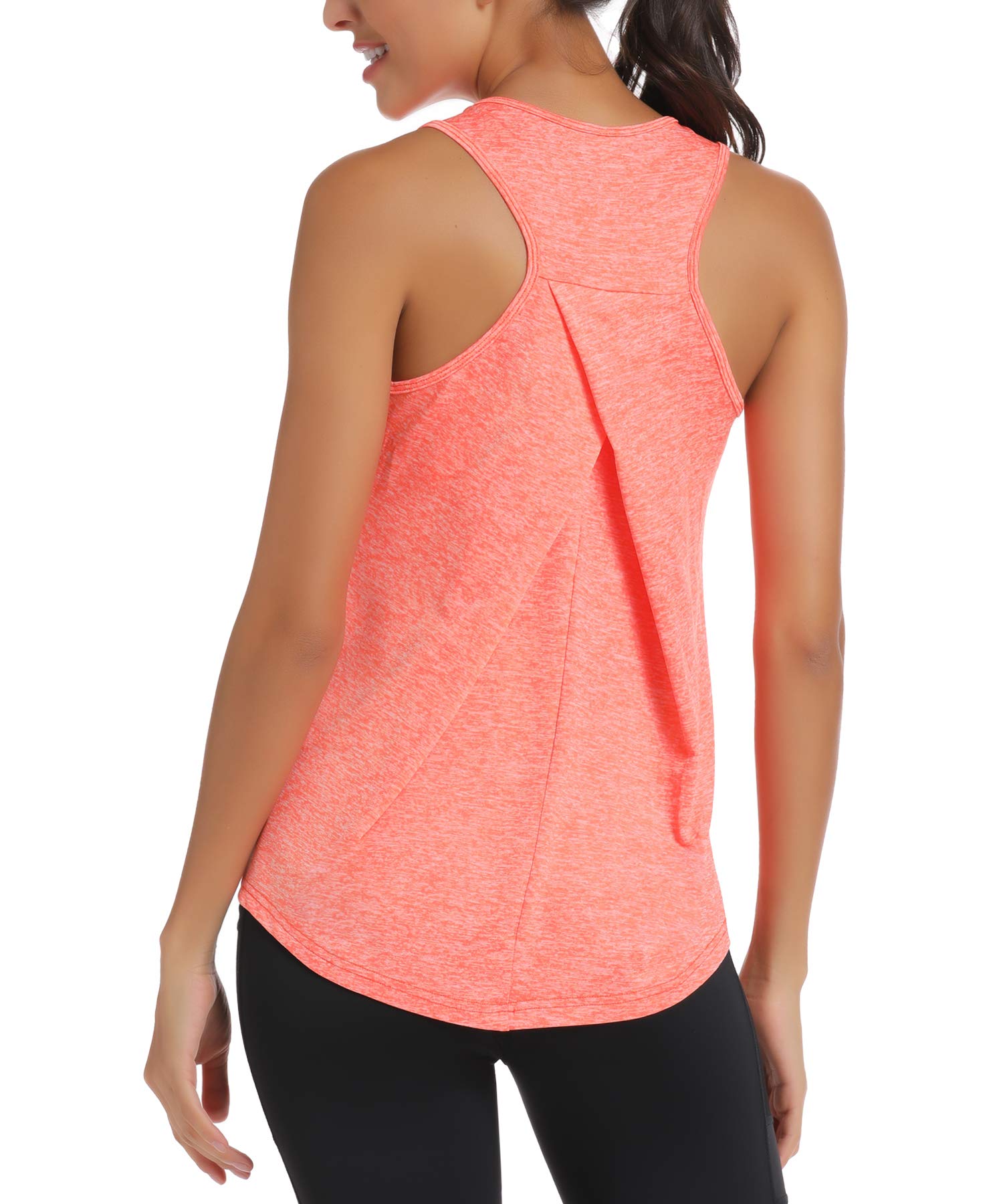 Women's Workout Tank Tops - Breathable Racerback Gym Shirts for Yoga, Running & Fitness Training | Lightweight Athletic Exercise Tops for Women | Perfect for Gym, Yoga Studio & Outdoor Workouts
