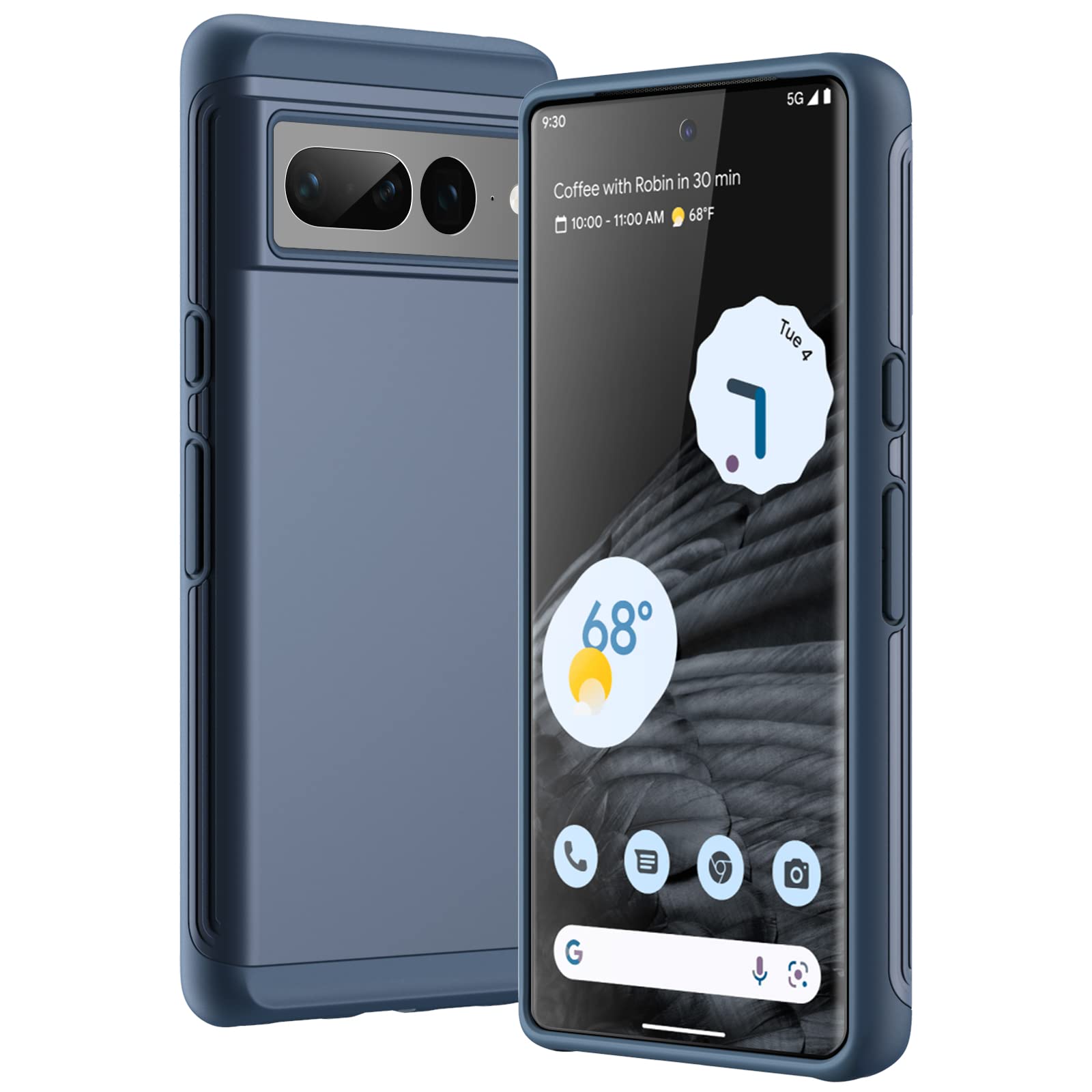 JETech Shockproof Case for Google Pixel 7 Pro - Rugged Protective Cover for Outdoor & Sports