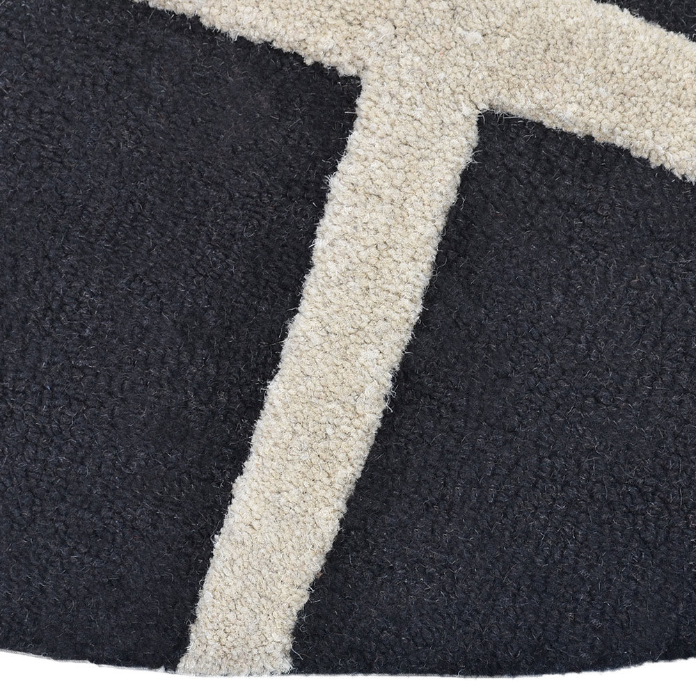Premium Durban Hand Tufted Area Rug - Soft & Durable Wool Carpet for Living Room, Bedroom, Dining Room - Perfect for Home Decor & Cozy Interior Design