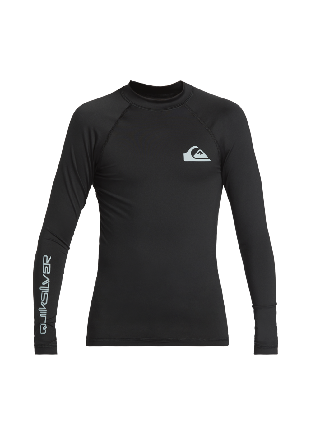 Quiksilver Boys Long Sleeve Rash Guard Shirt - UPF 50+ Sun Protection for Swimming, Surfing & Outdoor Activities