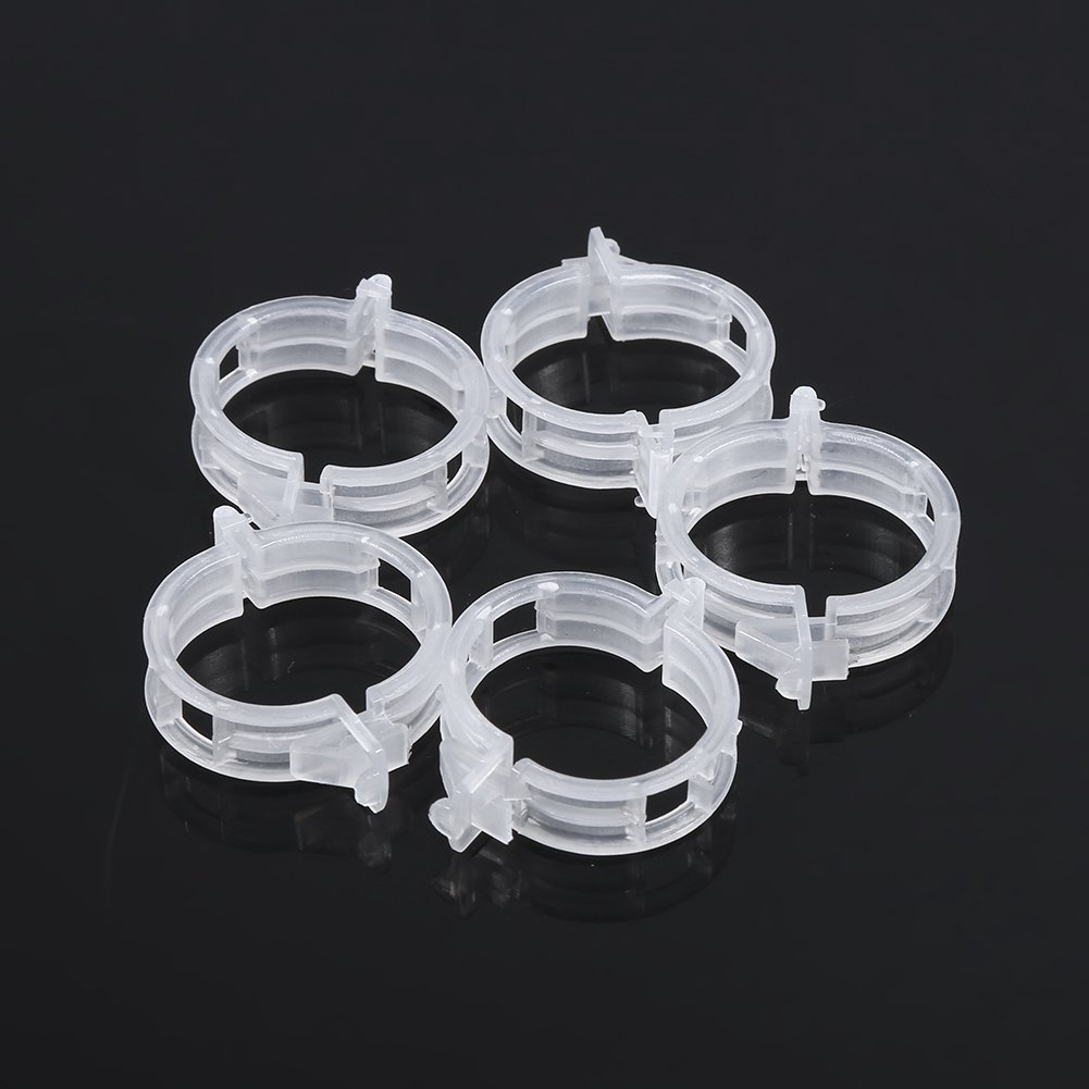 100pcs Plant Grafting Clips - Strong Plastic Vine Clamps for Tomato, Orchid, Flower & Vegetable Support - Perfect for Vertical Growth in Gardens, Greenhouses & Indoor Plant Care
