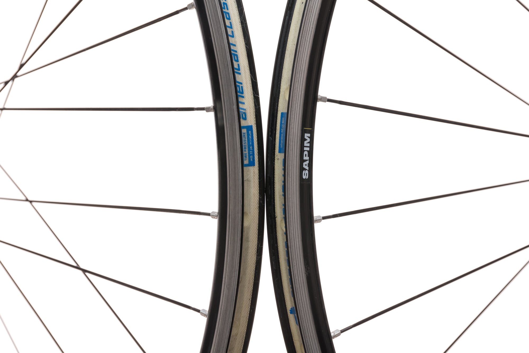American Classic Sprint 350 Aluminum Clincher 700c Wheelset - Lightweight Road Bike Wheels for Racing & Training | Perfect for Road Cycling, Triathlons & Performance Riding