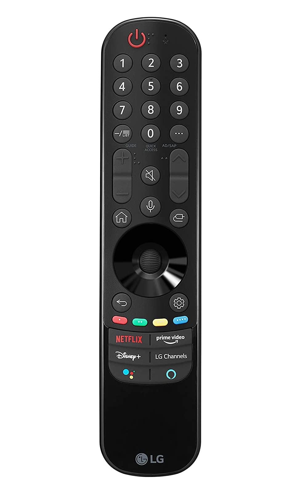 OEM Replacement Magic Bluetooth TV Remote Controller with Microphone for LG Televisions (MR21GA) - Perfect for Smart TV Control, Voice Search & Home Entertainment System