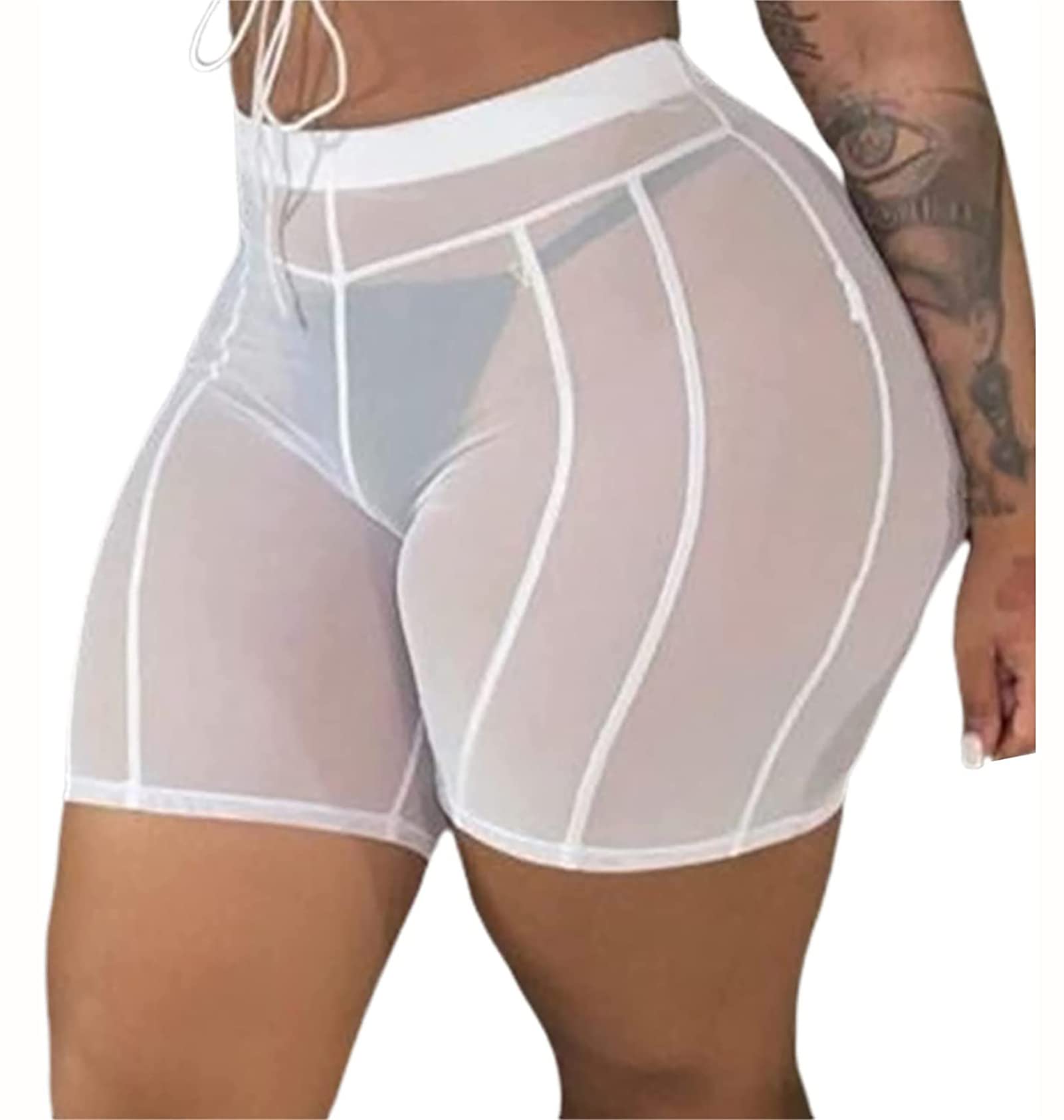 Atyfuniby Women's Printed Tights - Sexy Mesh Sheer Leggings & Stockings Pantyhose for Streetwear, Party, Date Night & Everyday Fashion