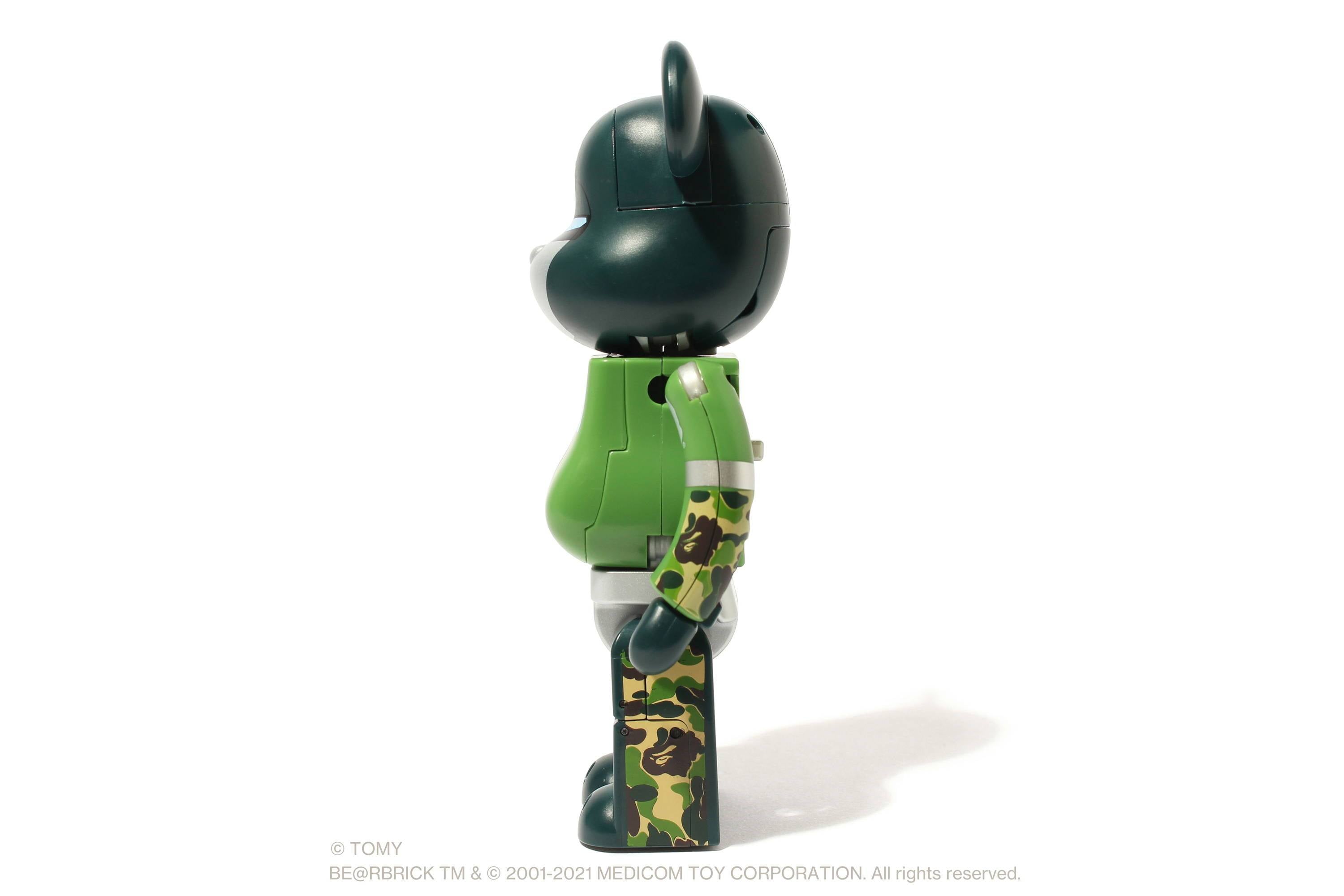 MEDICOM TOY BE@RBRICK Bape x Transformer 200% Collectible Art Figure - Perfect for Home Display, Office Decor & Anime Fan Collections