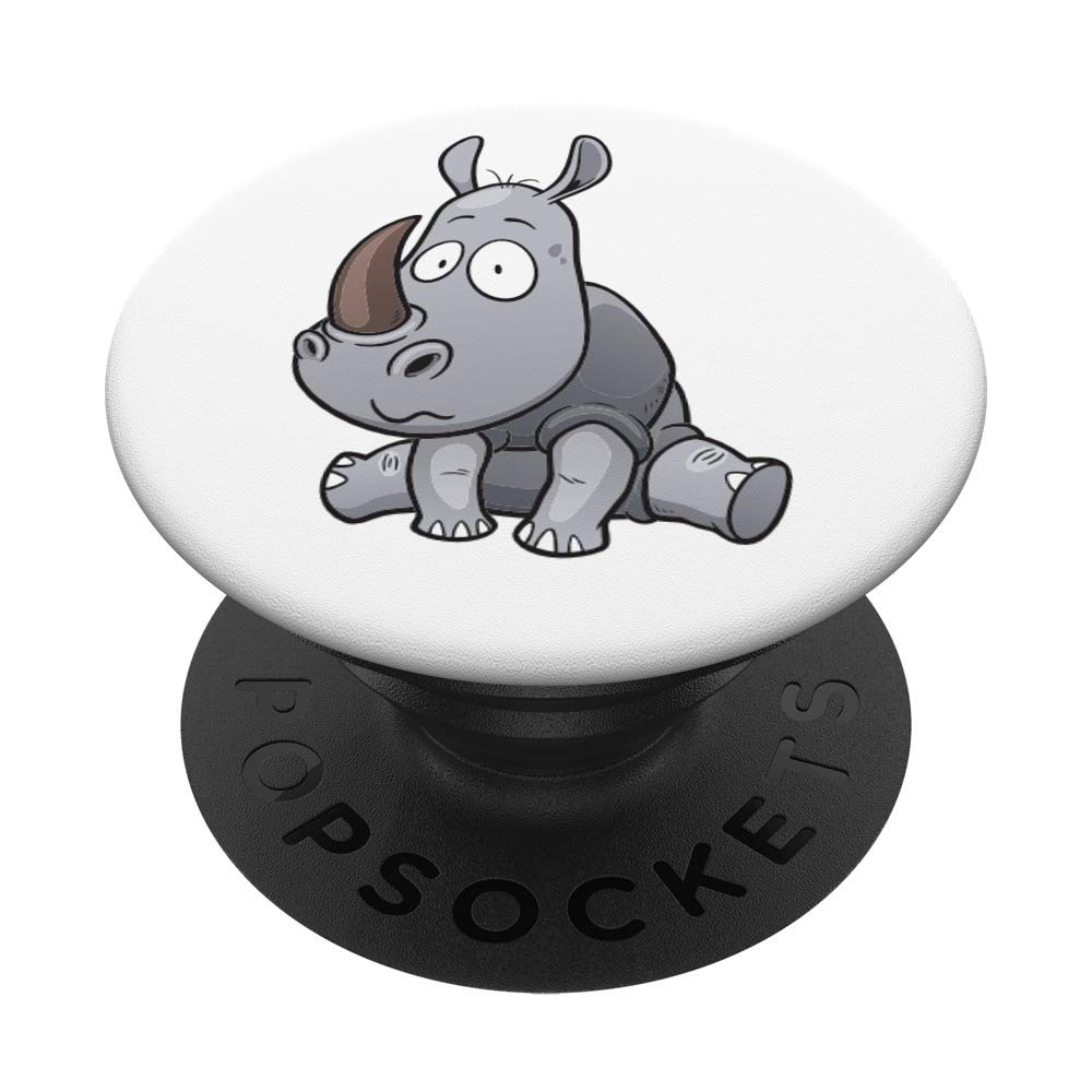 Adorable Little Rhino Plush Toy - Soft & Cuddly Stuffed Animal for Kids, Perfect for Gifts, Nursery Decor, and Playtime Comfort