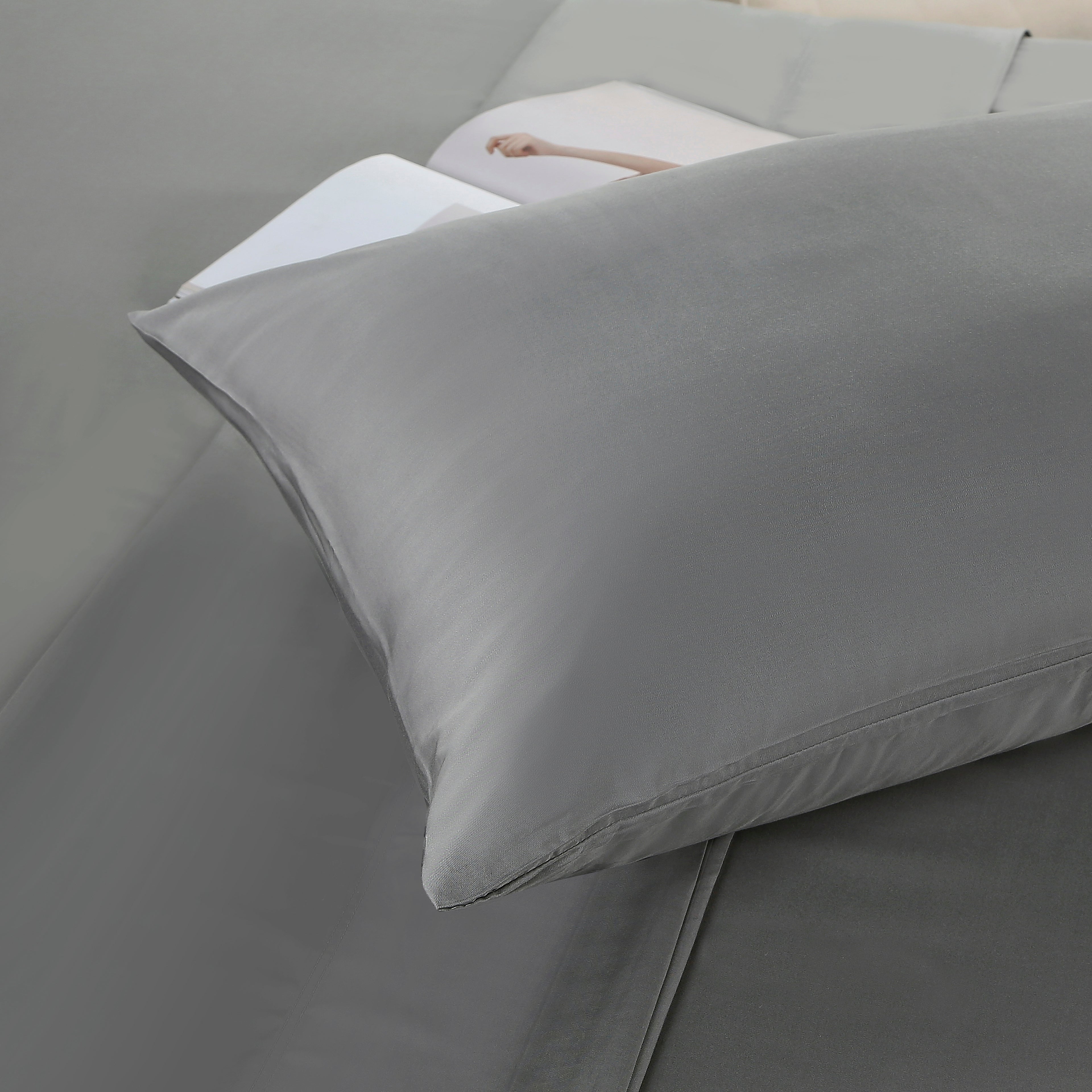 100% Organic Bamboo Sheets Set - Single Size, Soft & Breathable Bedding for All Seasons - Perfect for Home, Hotel, and Guest Room Use