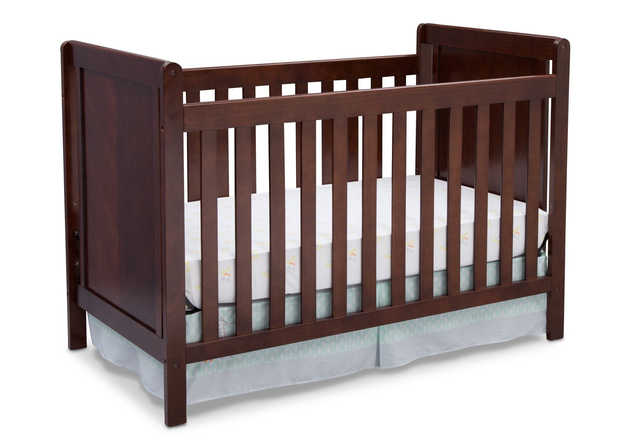 4-in-1 Convertible Baby Crib with Toddler Bed & Daybed Function - Solid Wood Nursery Furniture for Boys & Girls - Perfect for Newborns to Teens Bedroom & Daycare Centers