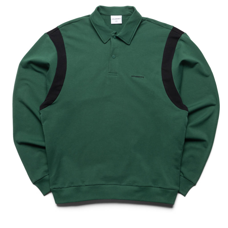 Men's Golf Clive Long Sleeve Fleece Polo Shirt - Comfortable & Stylish for Students & Golfers - Perfect for Golf Courses, School Events & Casual Wear