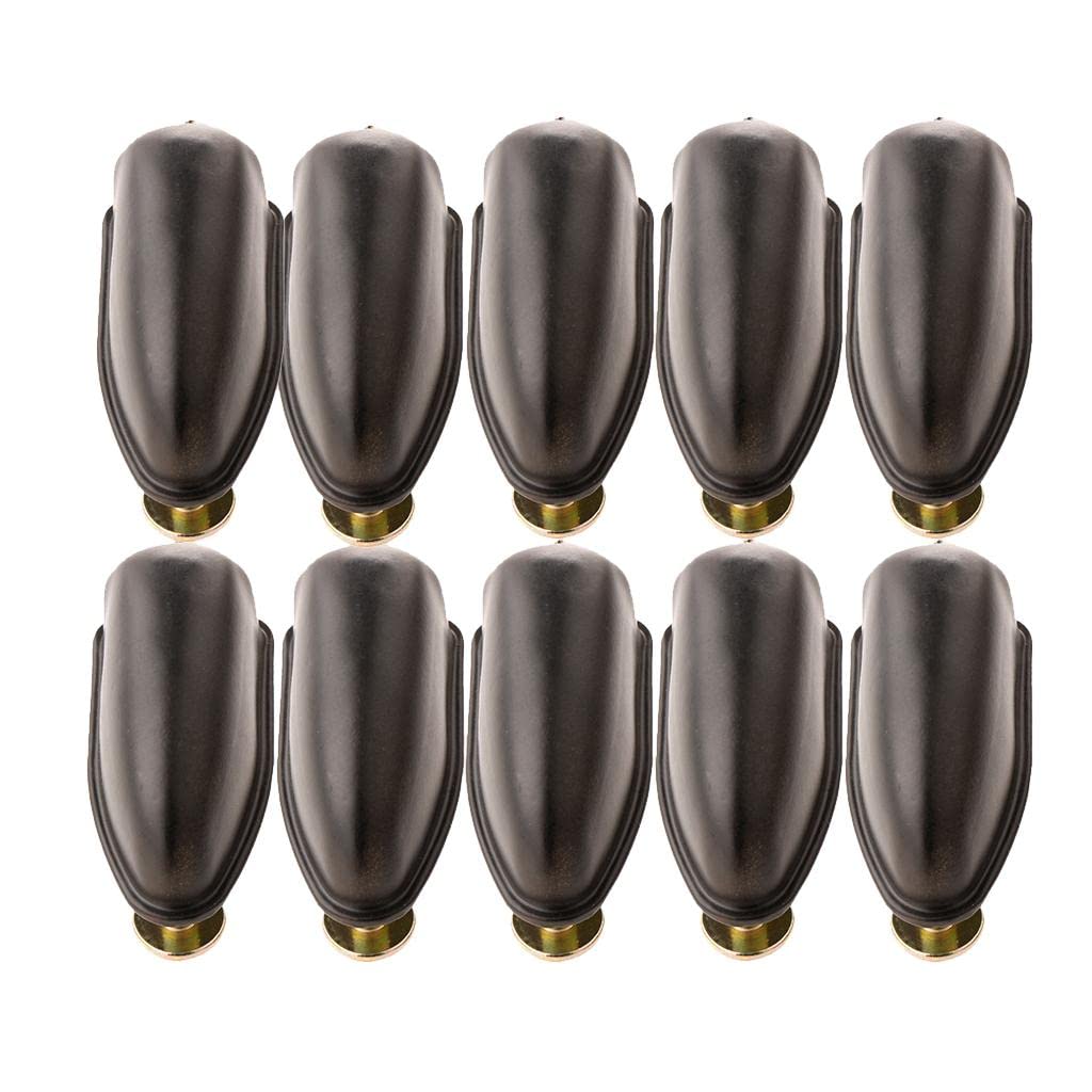 10-Pack Heavy Duty DIY Hooks - Durable Wall Hanging Hooks for Home, Kitchen, Bathroom & Garage Organization