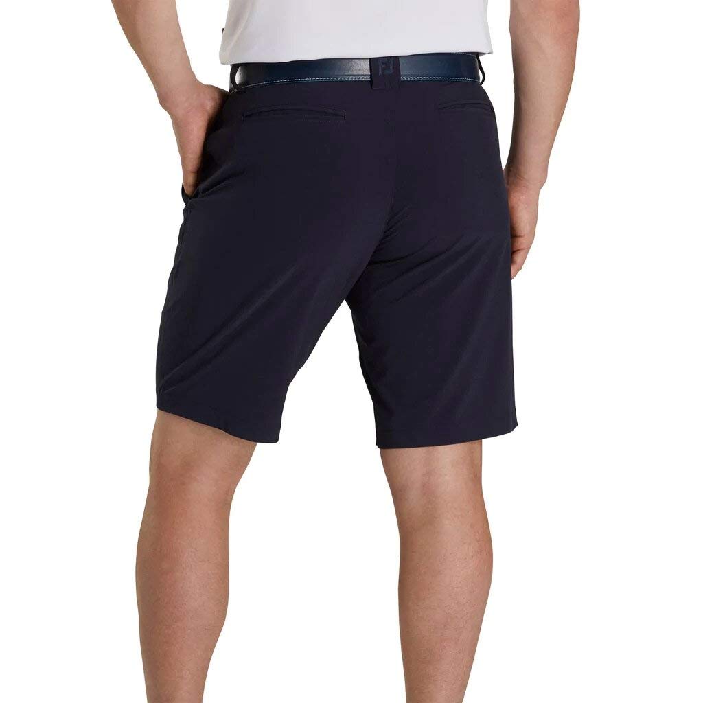 FootJoy Men's Golf Shorts - Size 35, Navy Blue (Style 23938) | Moisture-Wicking & Stretch Fabric for Comfort | Perfect for Golf Courses & Summer Outdoor Activities