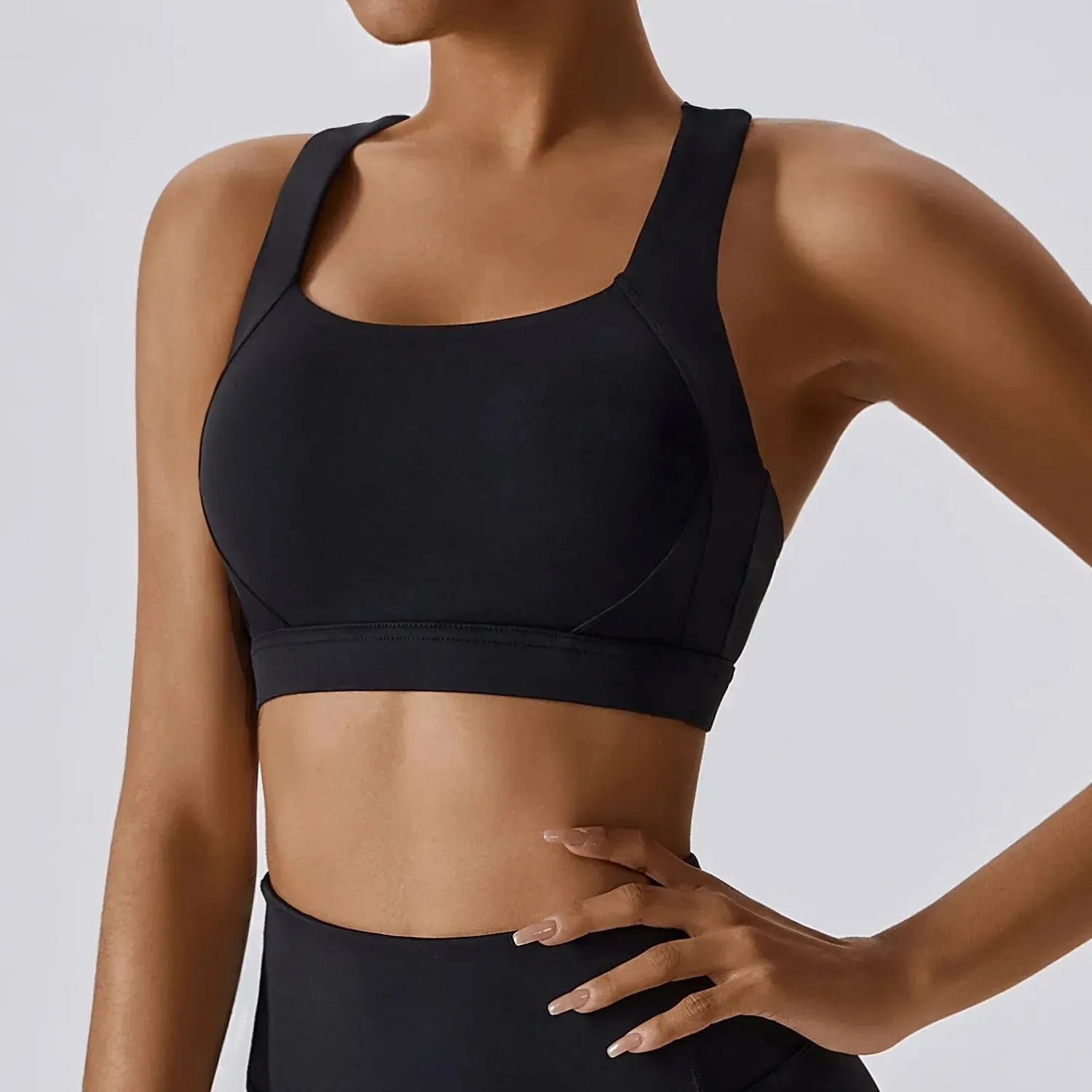Nude Feeling Yoga Sport Sets for Women - Summer Fitness Workout Clothes with Cross Back Sports Bra & Gym Shorts | Perfect for Yoga, Running, Gym & Outdoor Activities