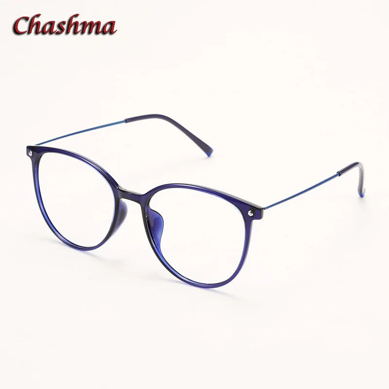 Unisex Full Rim Round Ultem Eyeglasses 2155 - Lightweight Durable Glasses for Men & Women - Perfect for Reading, Work, and Everyday Use