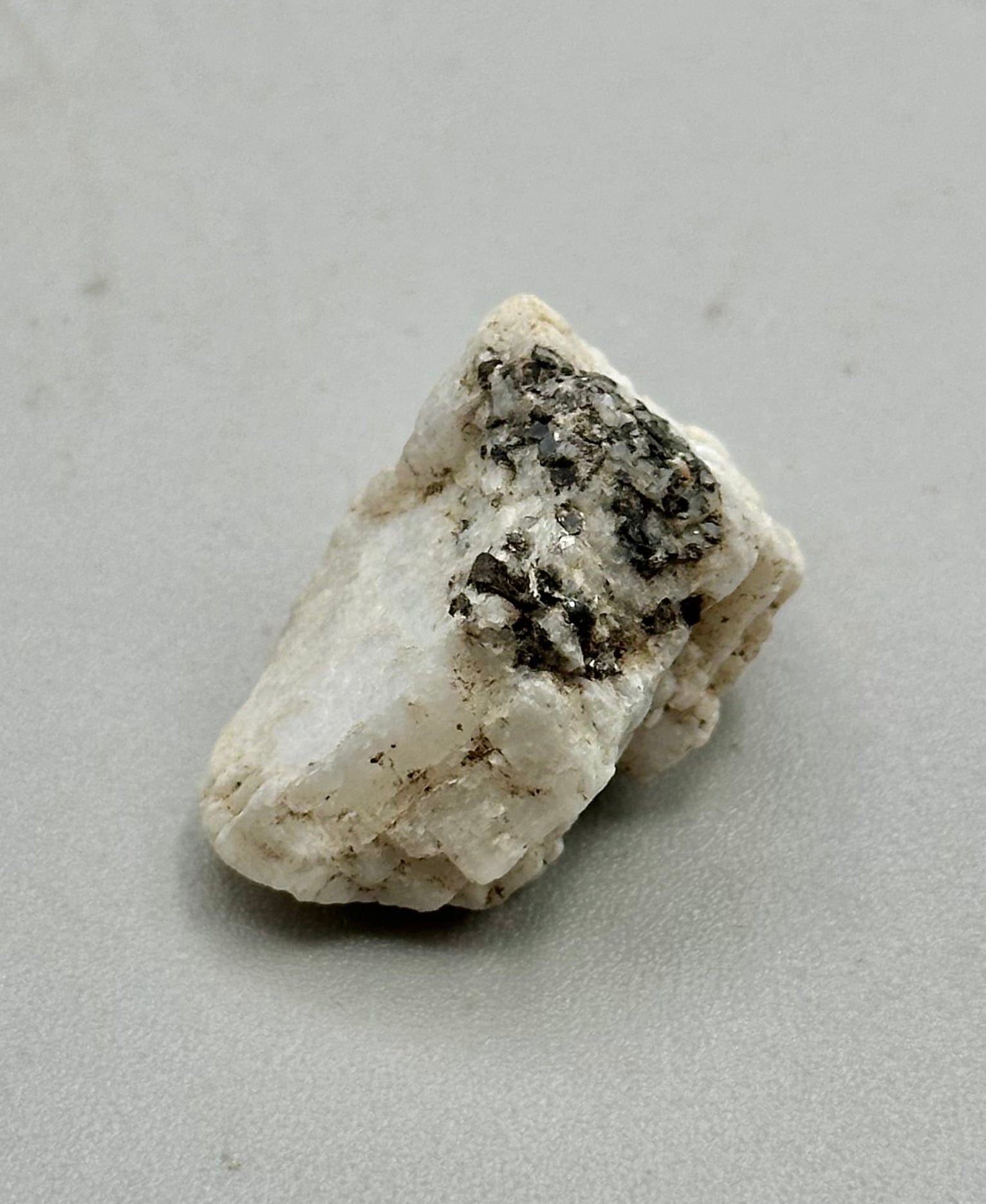 Natural Canadian Sapphire Crystal in Feldspar Matrix - Rare Mineral Specimen for Collectors, Jewelry Making & Home Decor