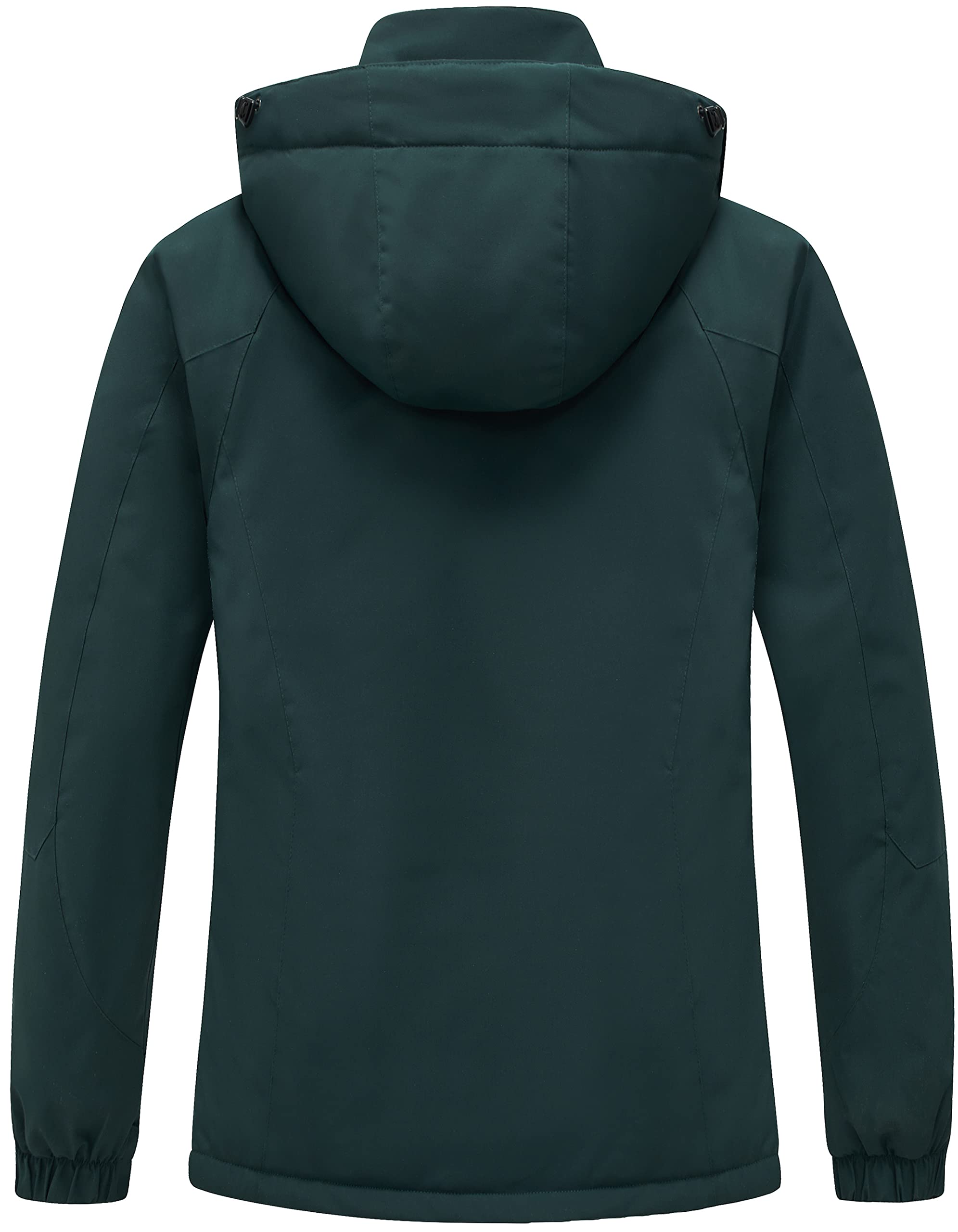 Women's Waterproof Windproof Winter Ski Jacket with Hood - Diamond Candy Warm Snow Coat for Skiing, Snowboarding & Outdoor Activities