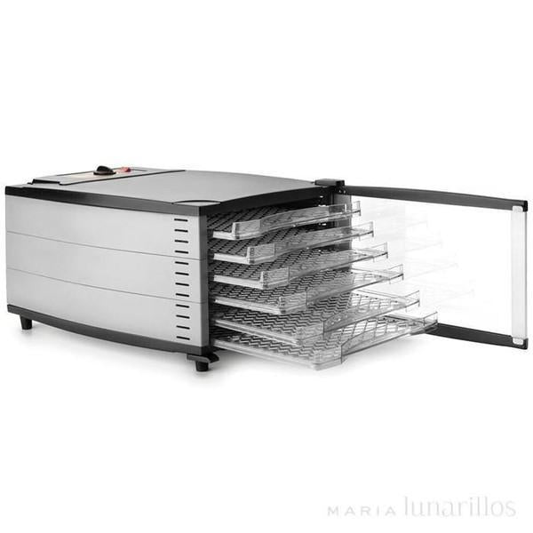 Lacor Semi-Professional Electric Food Dehydrator for Healthy Snacks, Jerky & Dried Fruits - Perfect for Home Kitchen, Camping & Meal Prep