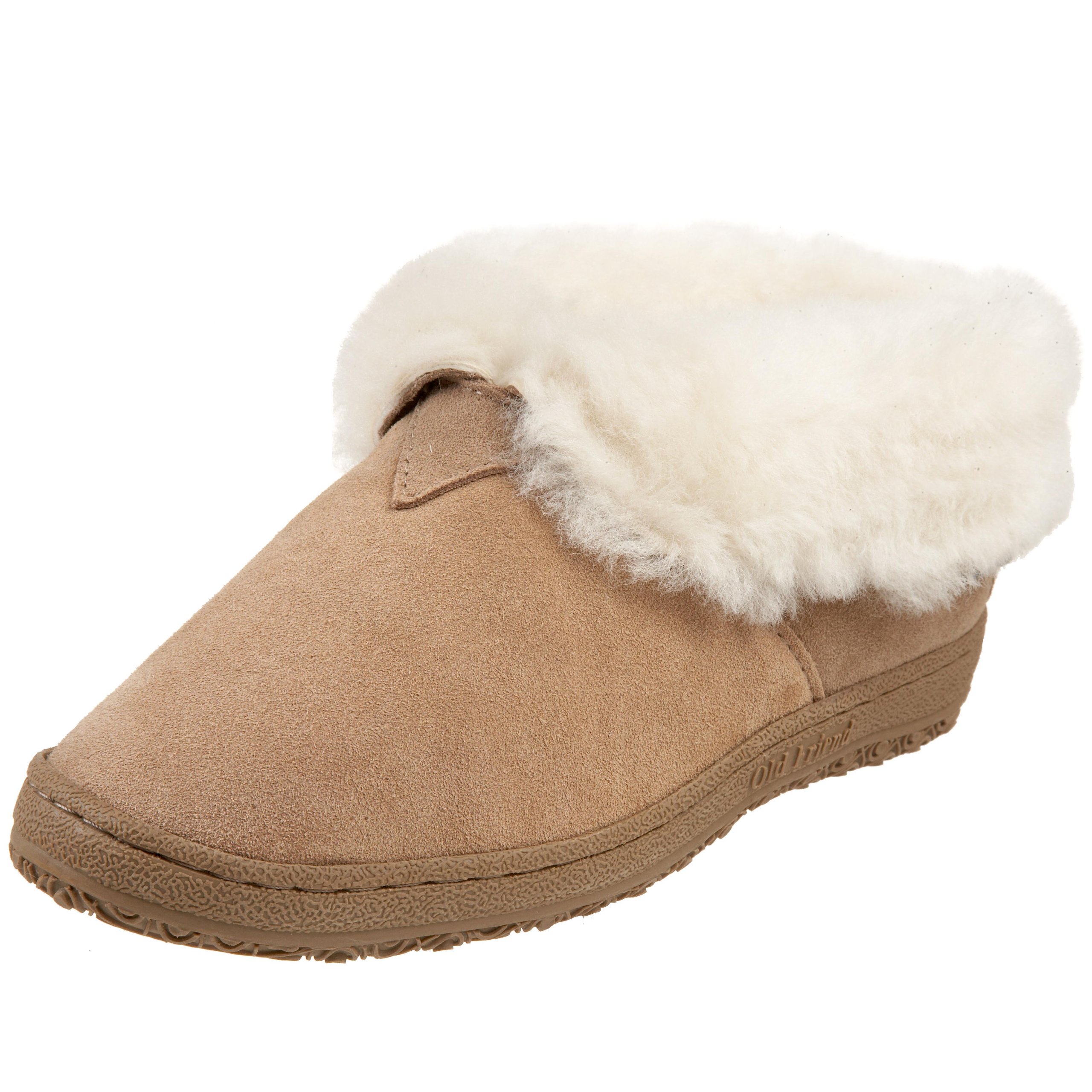 Old Friend Women's Cozy Bootee Slippers - Warm Fleece-Lined Indoor/Outdoor House Shoes for Winter Comfort