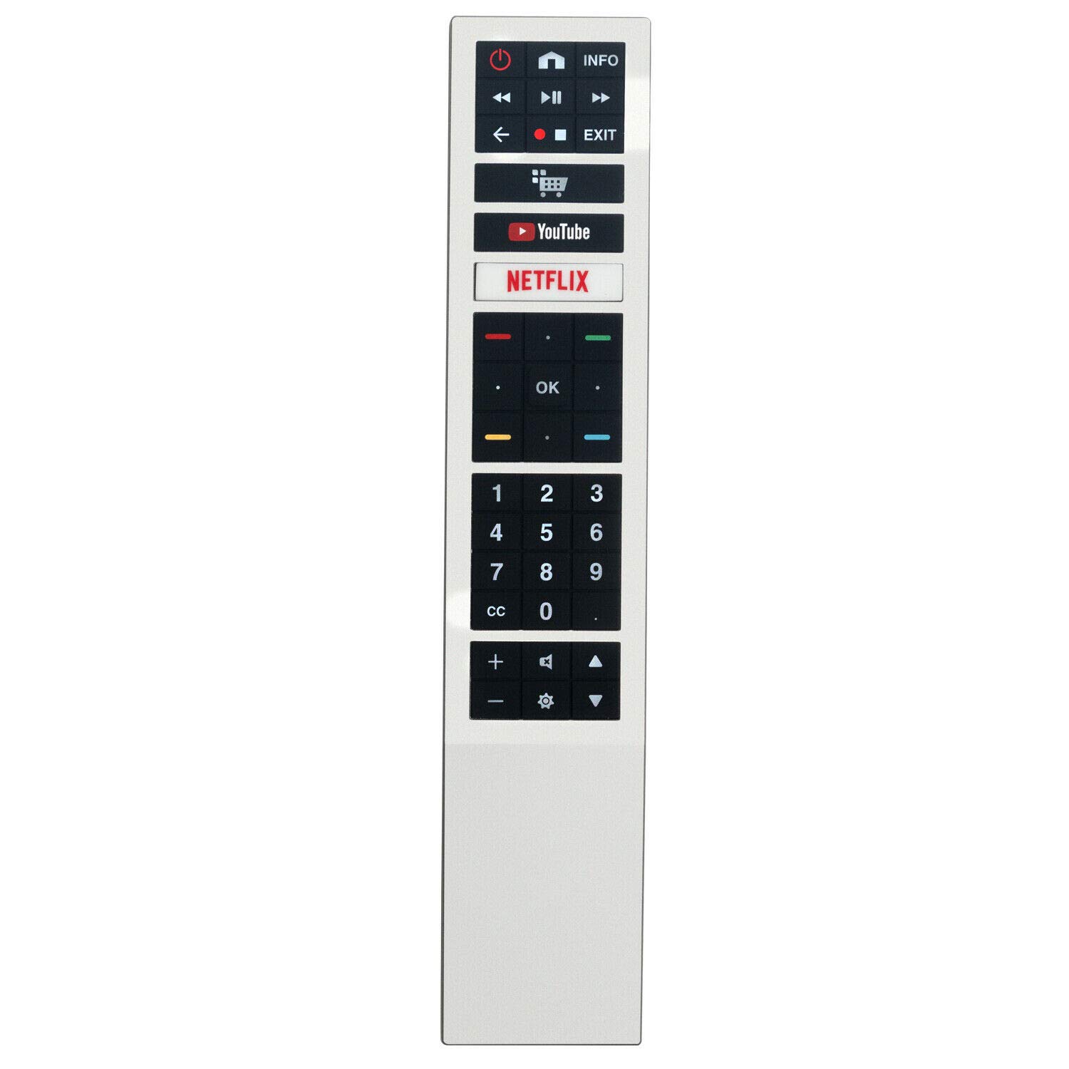 Original RC4183901 Replacement Remote Control for AOC Smart TV - Compatible with Multiple AOC TV Models, Perfect for Home Entertainment & Streaming