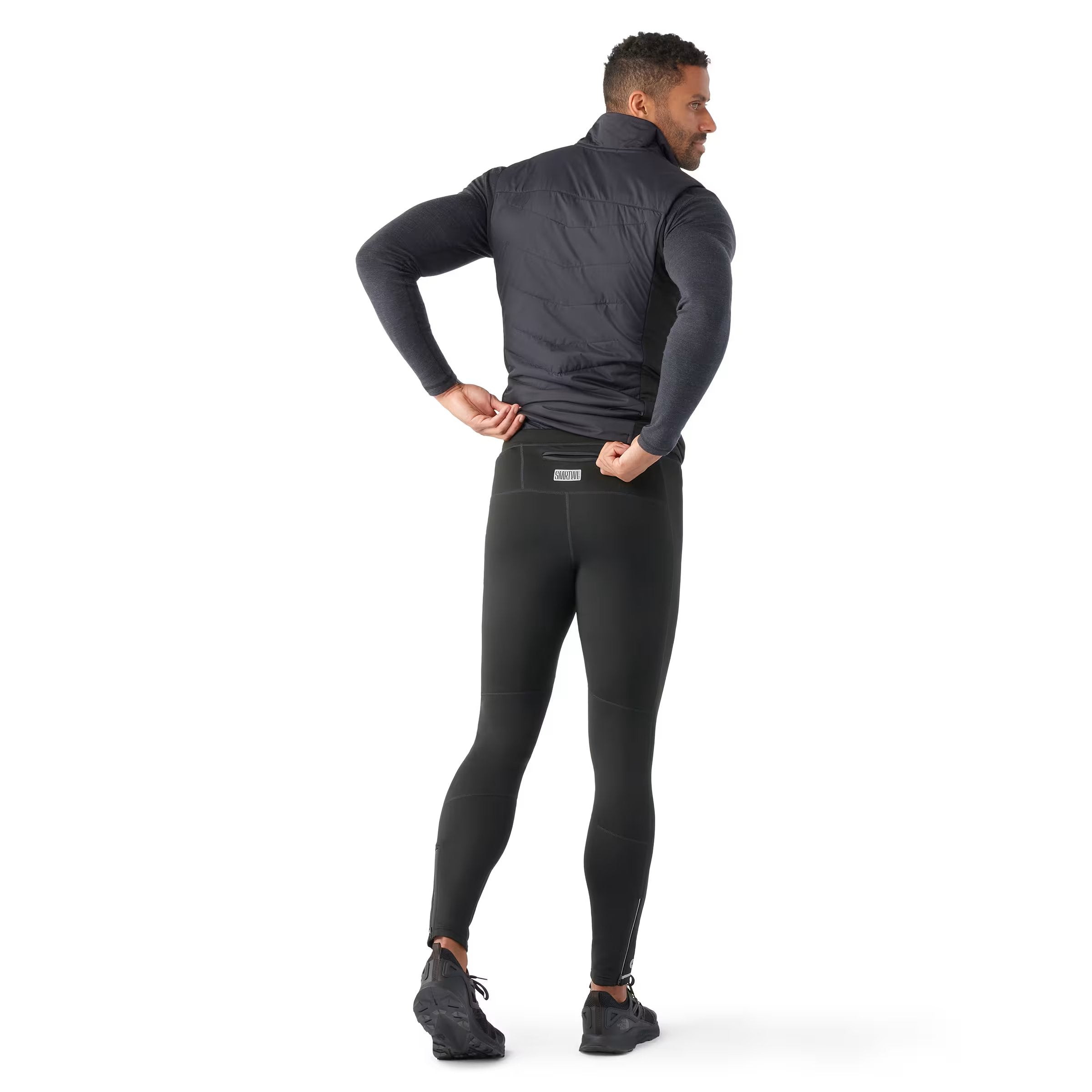 Men's Active Fleece Windproof Jacket - Lightweight & Warm for Outdoor Running, Hiking & Winter Sports